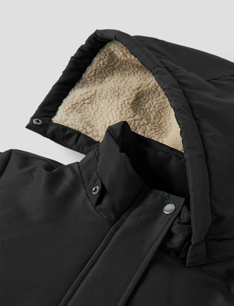 name it - NKFMARLOW PARKA JACKET PB - parkatakit - black - 4