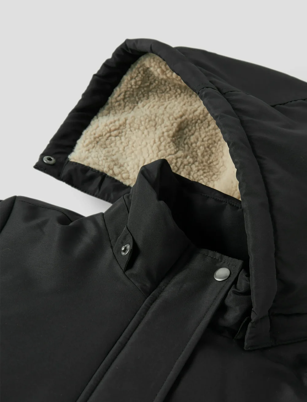 name it - NKFMARLOW PARKA JACKET PB - parkas - black - 2