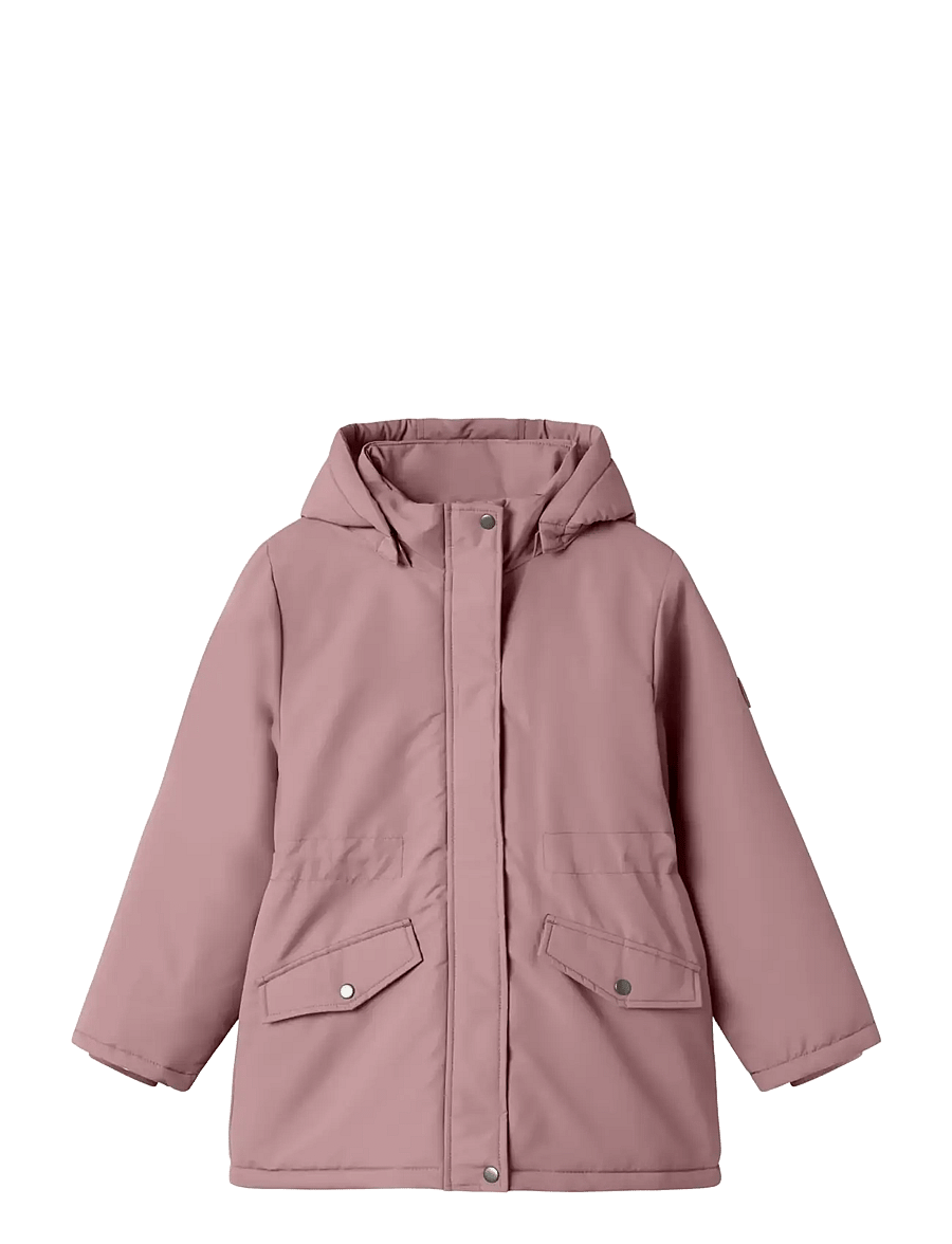 name it - NKFMARLOW PARKA JACKET PB - parkas - woodrose - 1