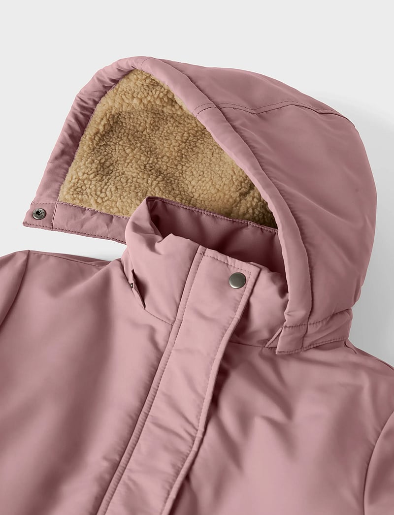 name it - NKFMARLOW PARKA JACKET PB - parkas - woodrose - 3