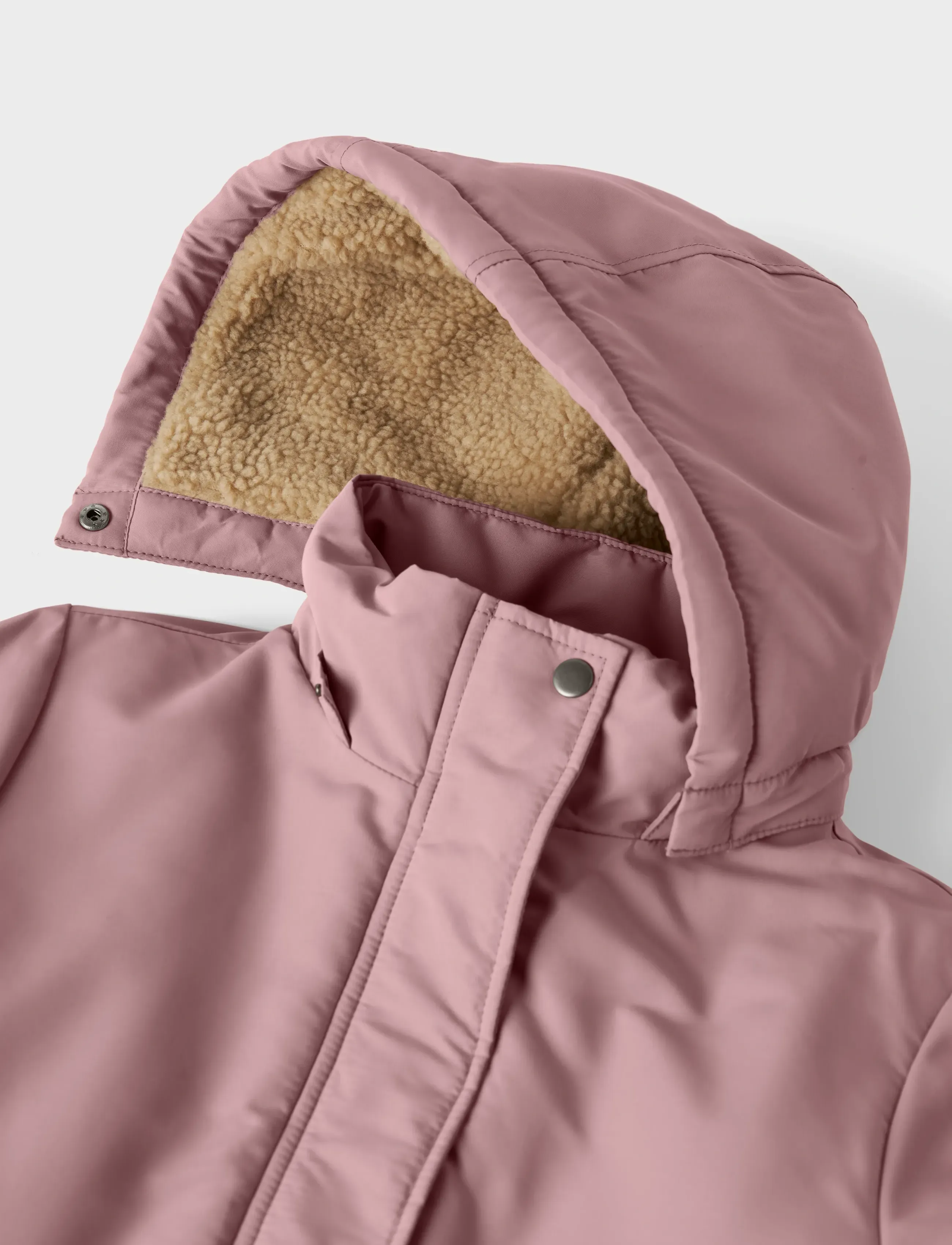 name it - NKFMARLOW PARKA JACKET PB - overtøj - woodrose - 3