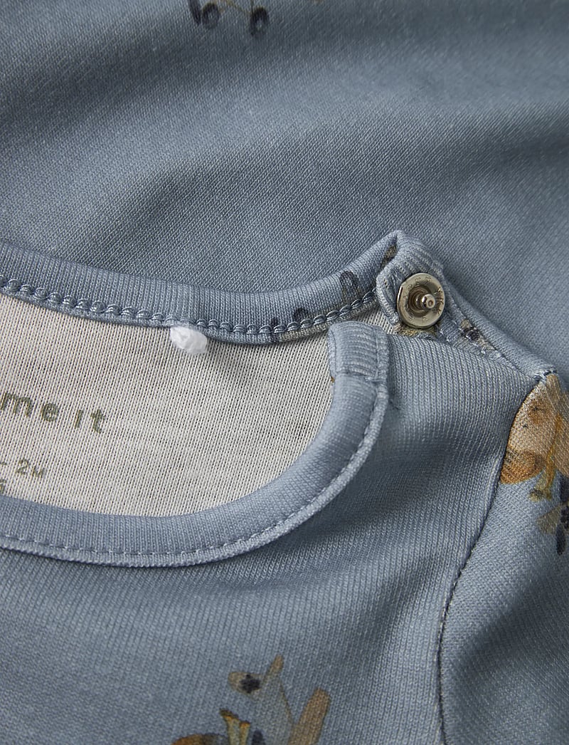 name it - NBMKINOK LS BODY - langärmelige bodys - dusty blue - 3
