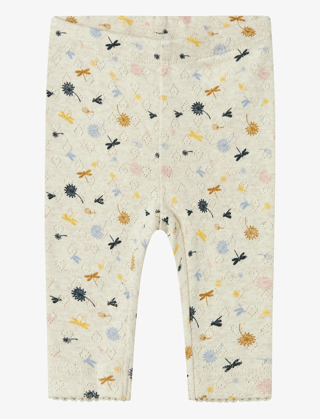 name it - NBFKORAL LEGGING - efterårstøj - peyote melange - 0