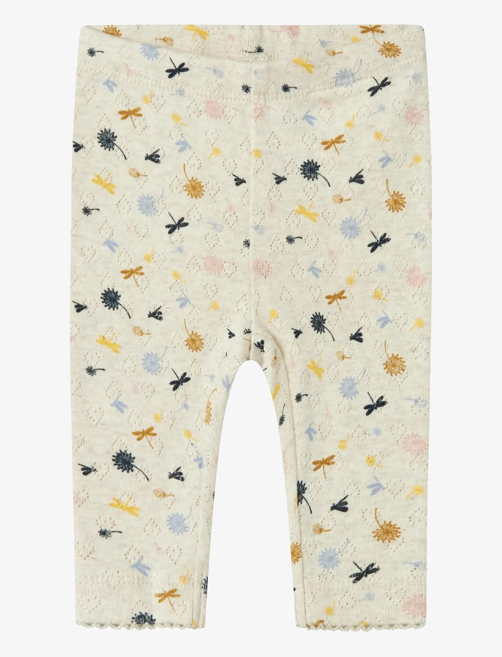name it - NBFKORAL LEGGING - leggings - peyote melange - 0