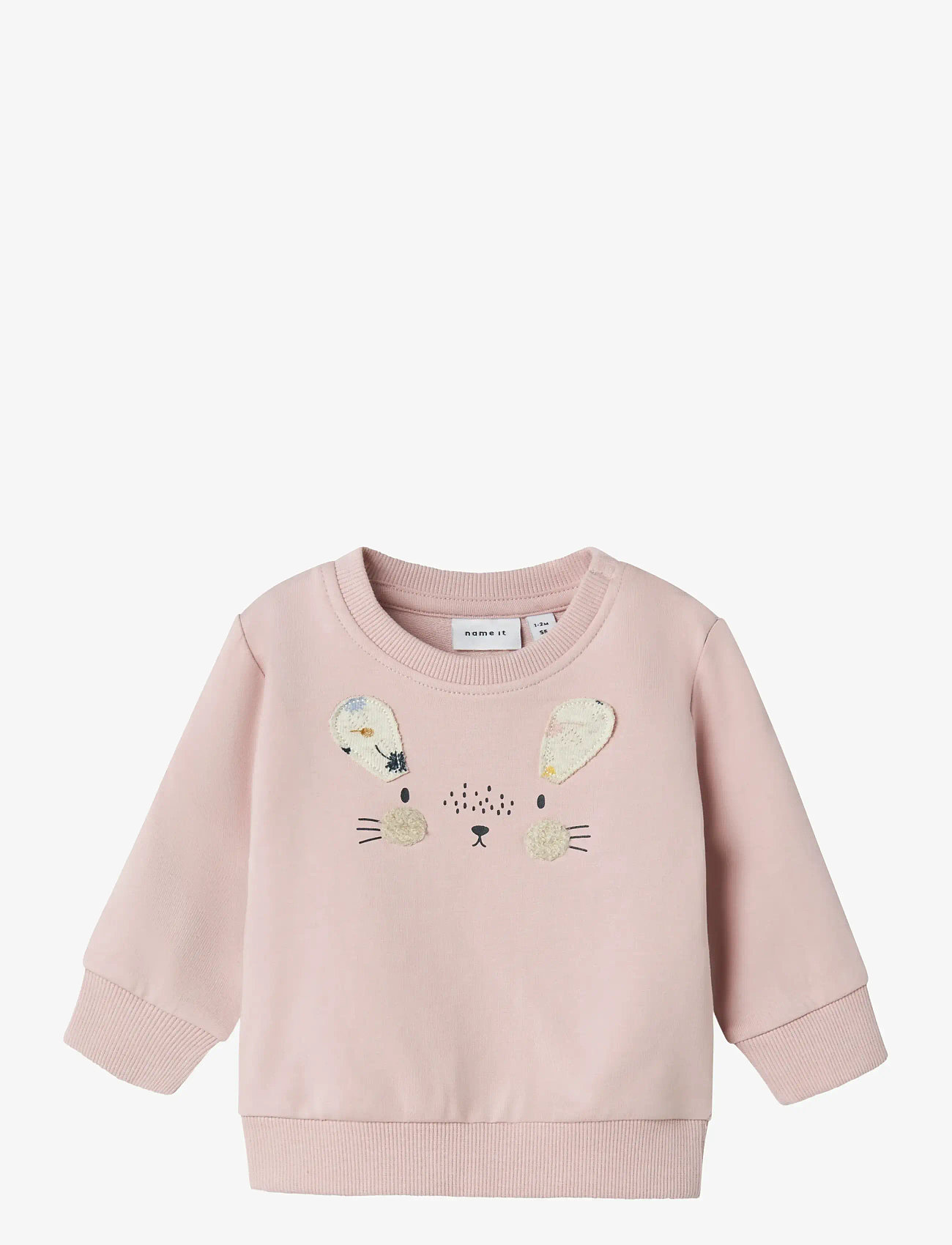 name it - NBFKLEO LS SWEAT BOX UNB - efterårstøj - burnished lilac - 0