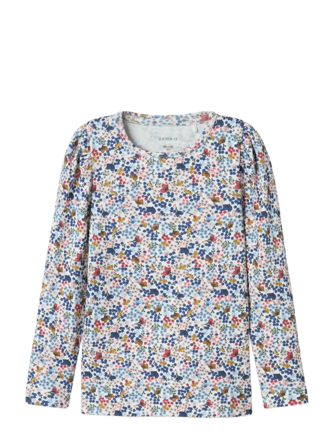 name it NMFKYLA LS XSL TOP - 4 for 3 - CLOUD DANCER / blue