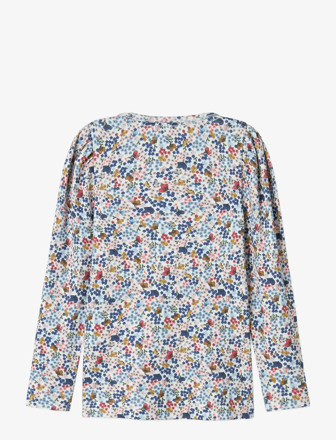 name it - NMFKYLA LS XSL TOP - efterårstøj - cloud dancer - 1