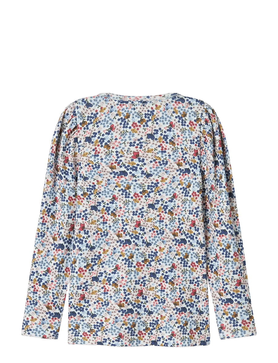 name it - NMFKYLA LS XSL TOP - langärmelig - cloud dancer - 1