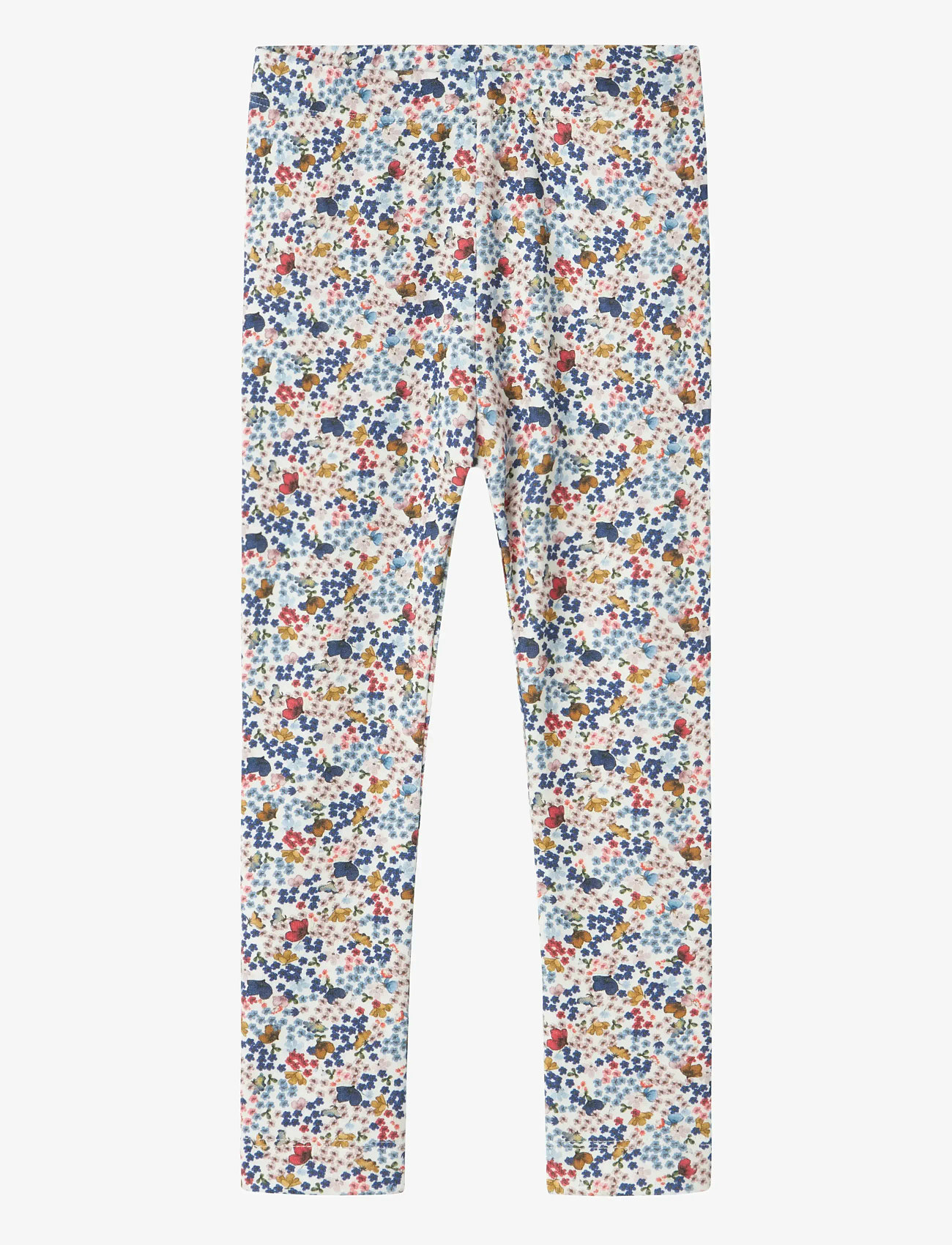 name it - NMFKYLA XSL LEGGING - efterårstøj - cloud dancer - 0