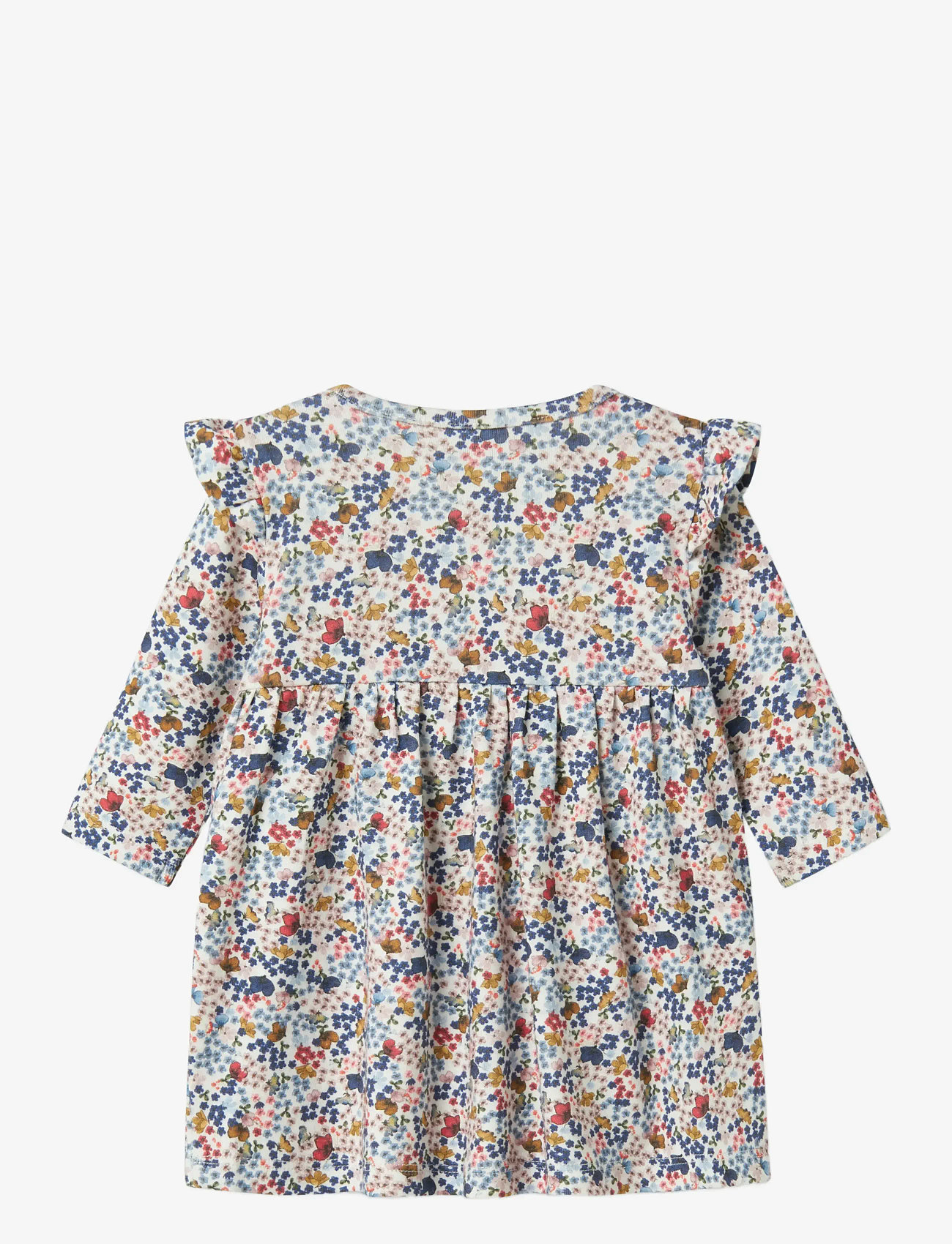 name it - NBFKORRA LS DRESS - langærmede babykjoler - cloud dancer - 1