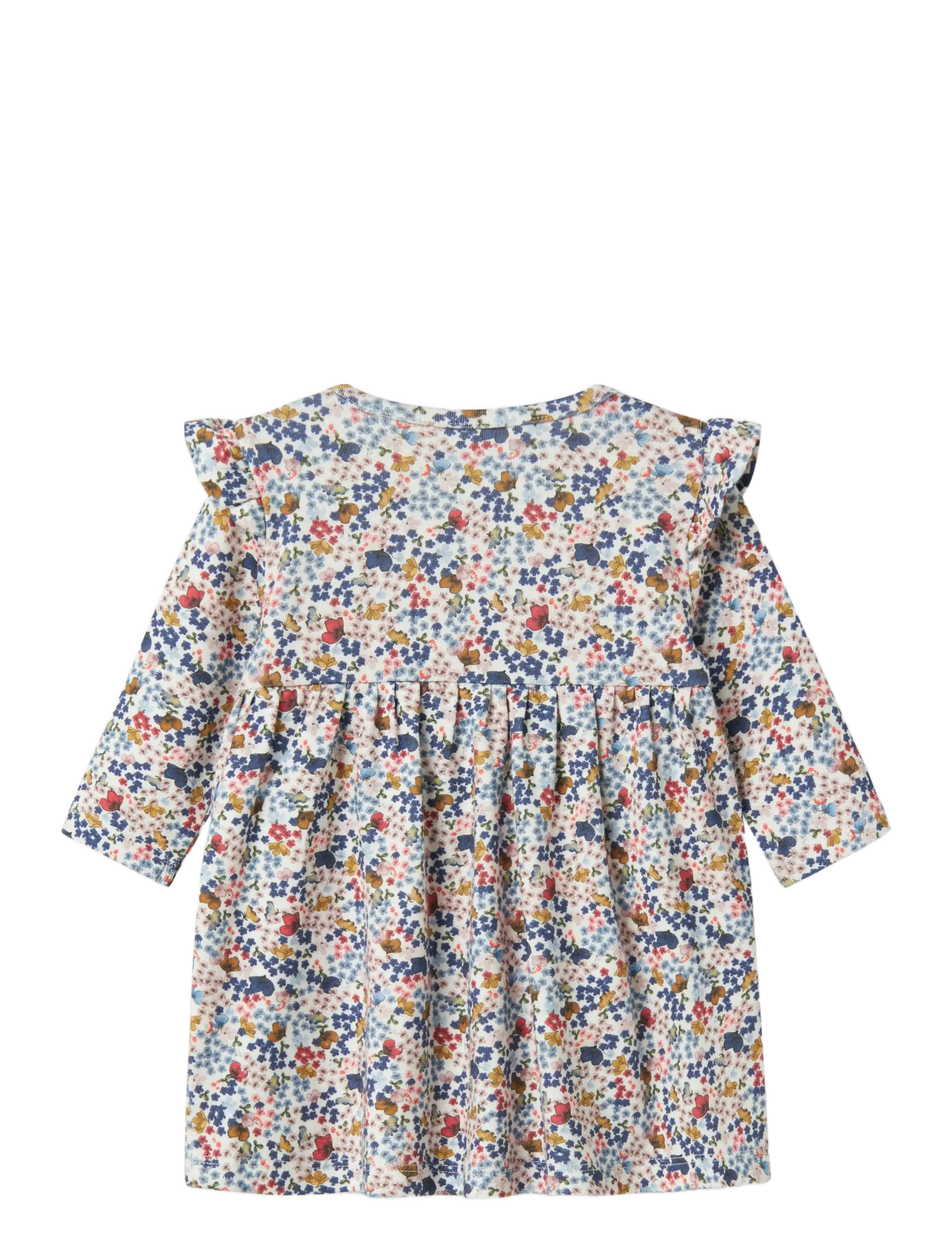name it - NBFKORRA LS DRESS - langærmede babykjoler - cloud dancer - 1