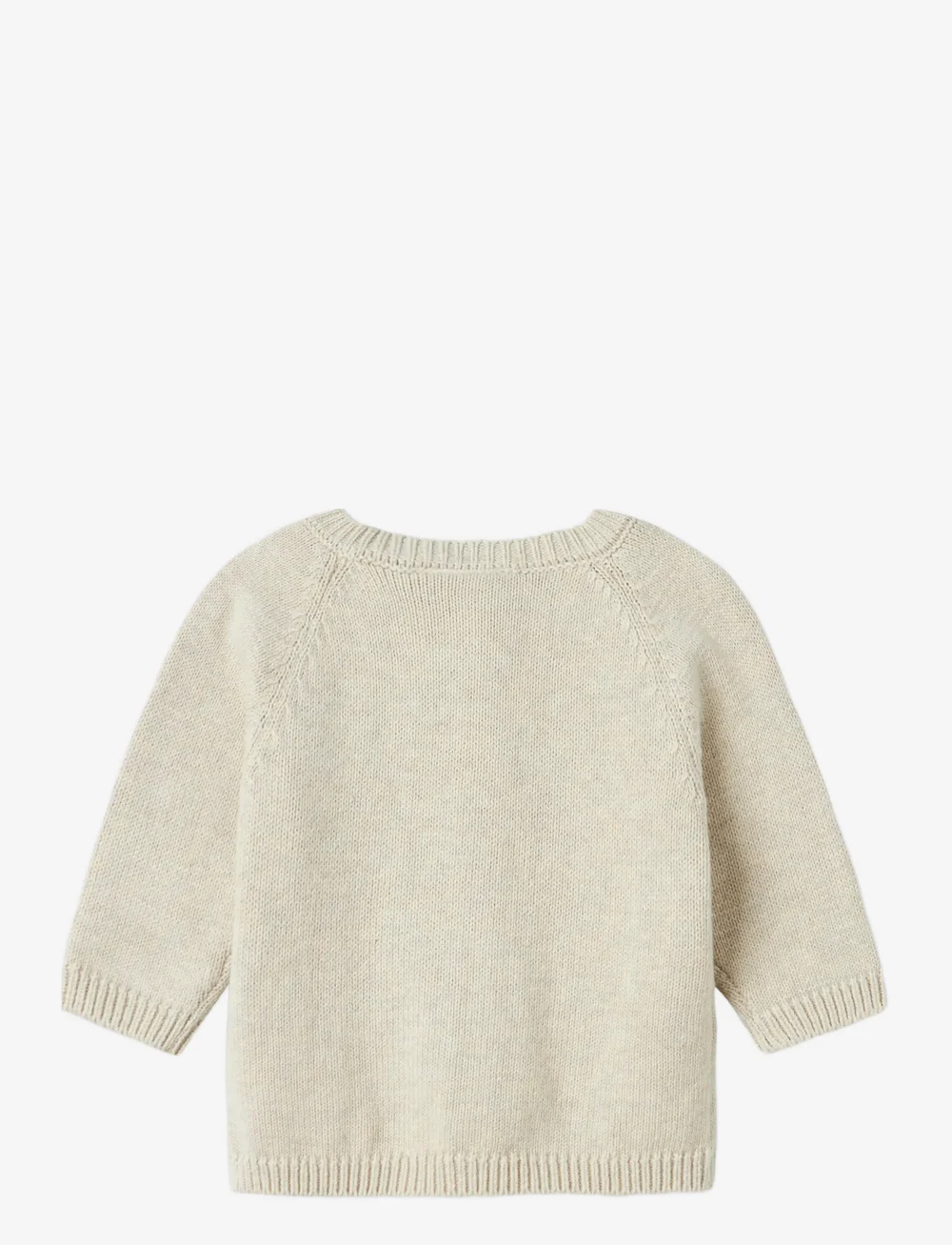 name it - NBFKAMMA LS KNIT CARD - cardigans - peyote melange - 1