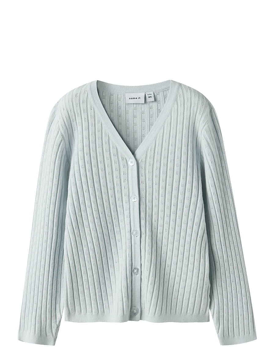 name it - NMFKIND LS KNIT CARD - cardigans - country air - 1