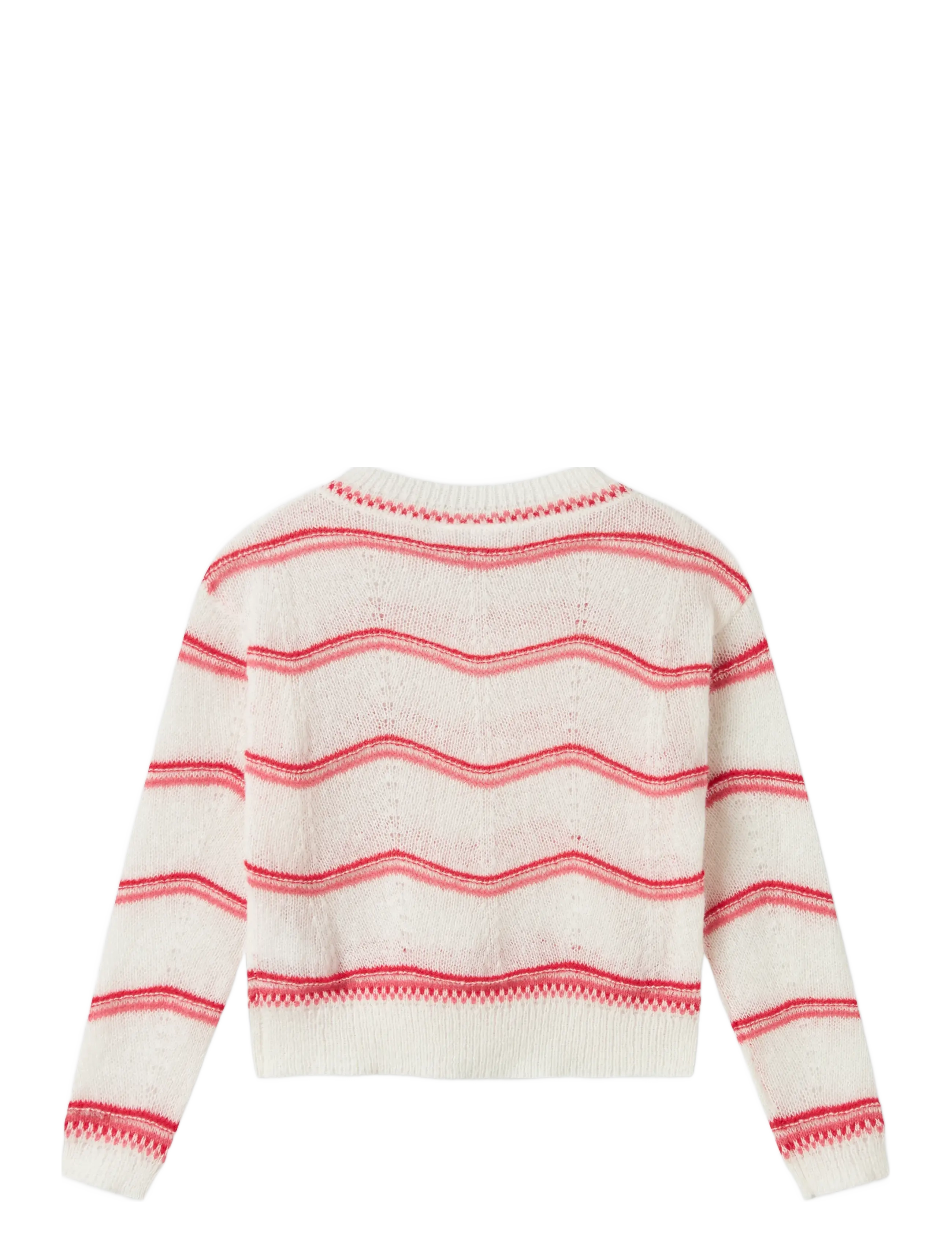 name it - NKFKARIMA LS KNIT - pullover - cloud dancer - 2
