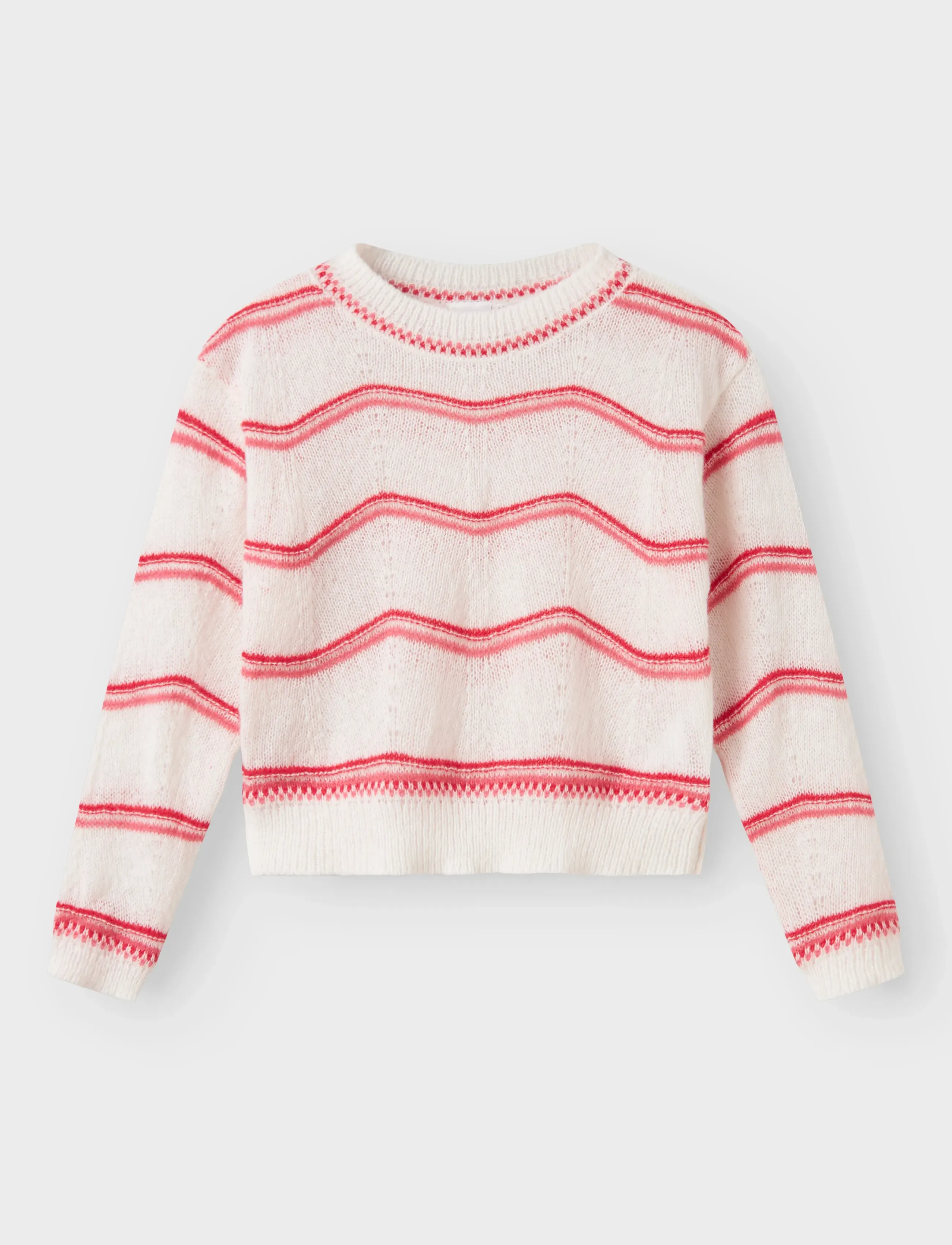 name it - NKFKARIMA LS KNIT - pullover - cloud dancer - 3