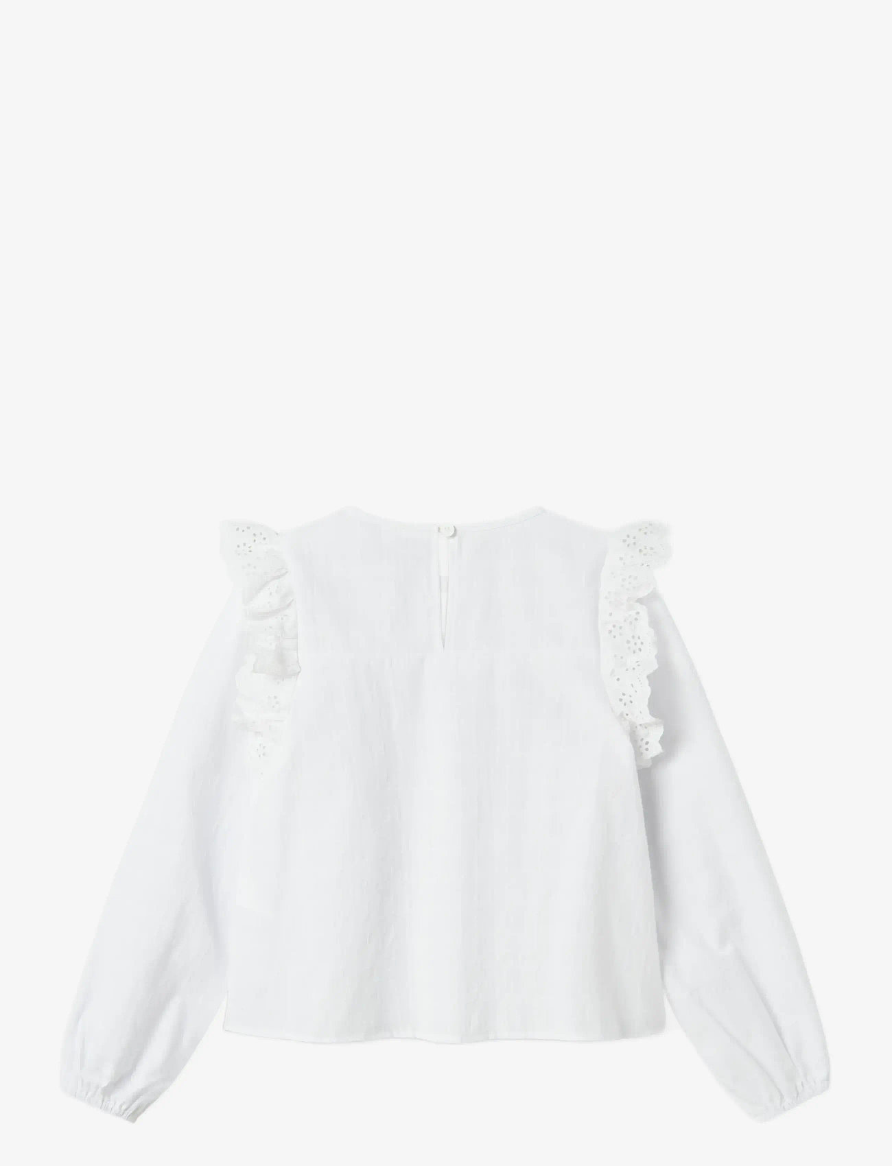 name it - NKFKANYA LS SHIRT - bluser & tunikaer - bright white - 1
