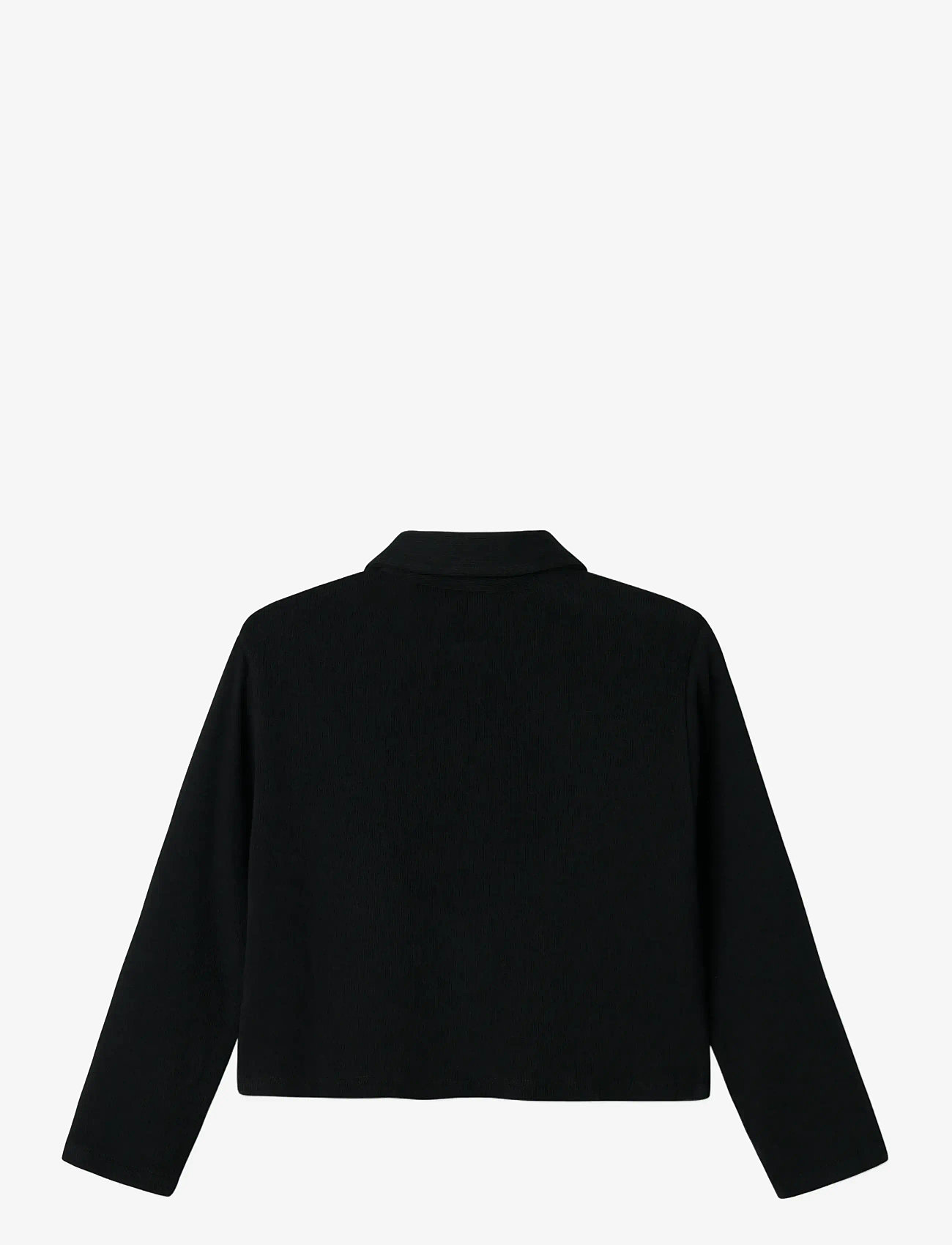 name it - NKFKRELA LS SH CARD - langärmlige hemden - black - 2