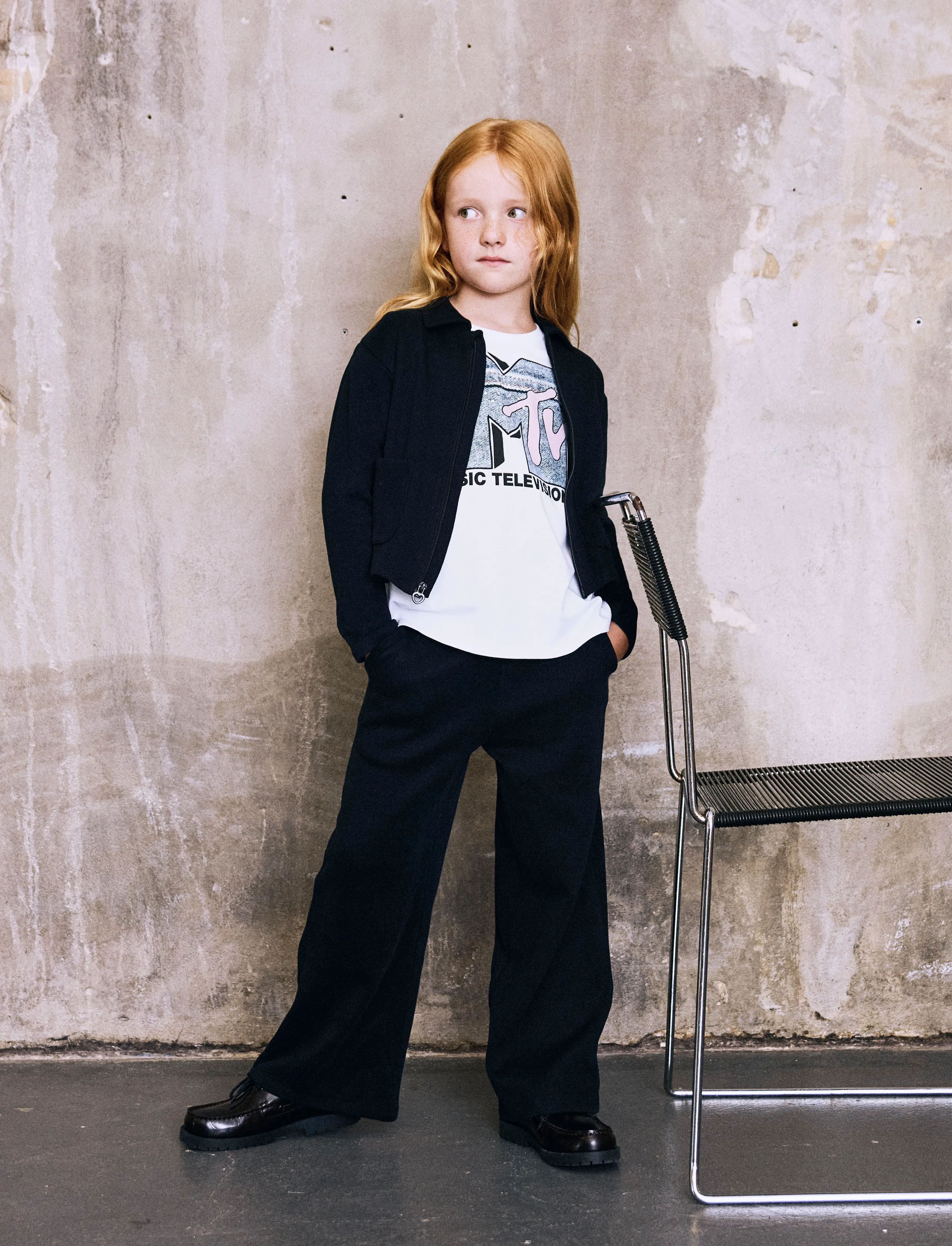 name it Nkfkrela Ls Sh Card, 116, Black, Skjorter > Langærmede Shirts, Børn