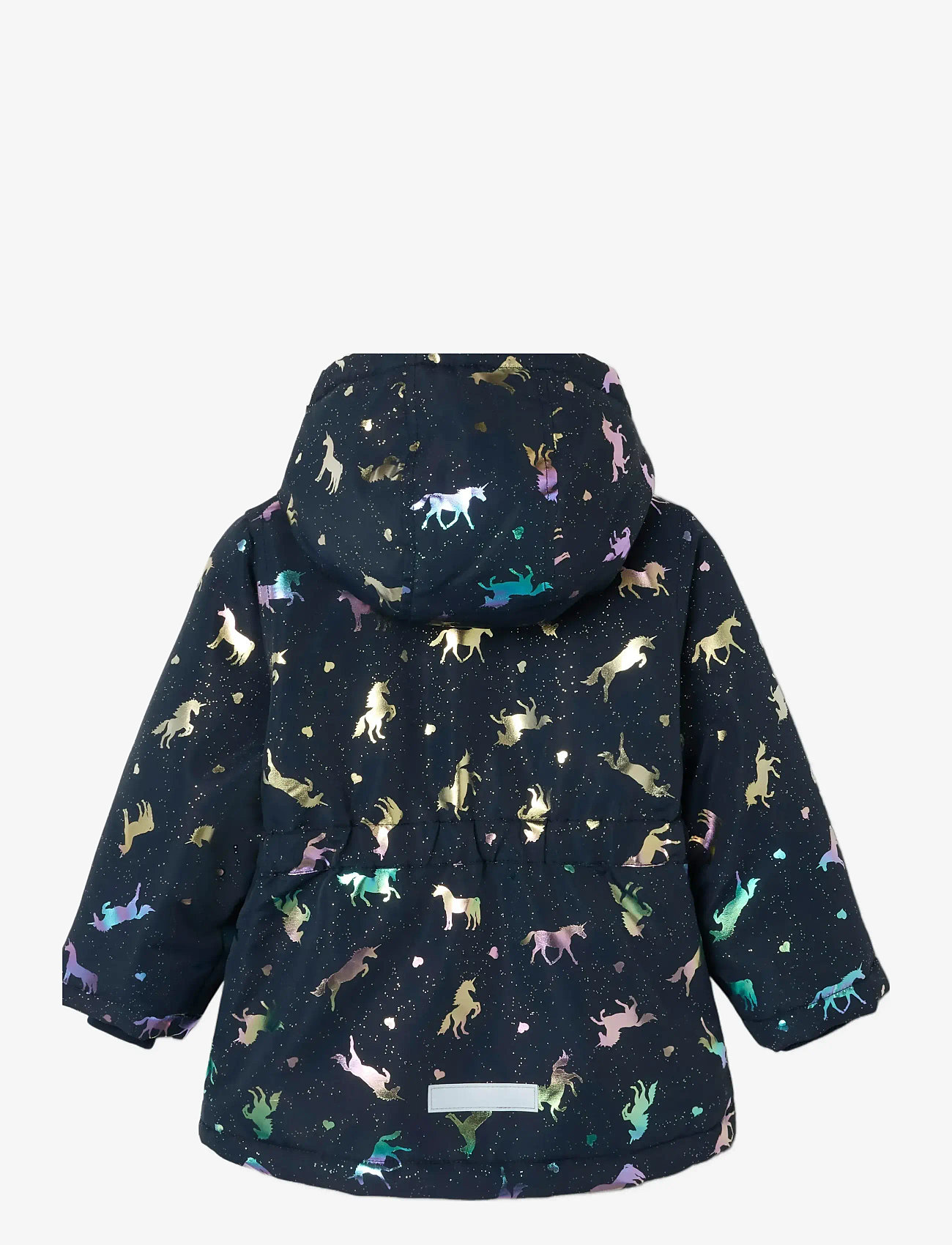 name it - NMFMAXI PA JACKET FOIL AOP NOOS - puffer & padded - dark sapphire - 1