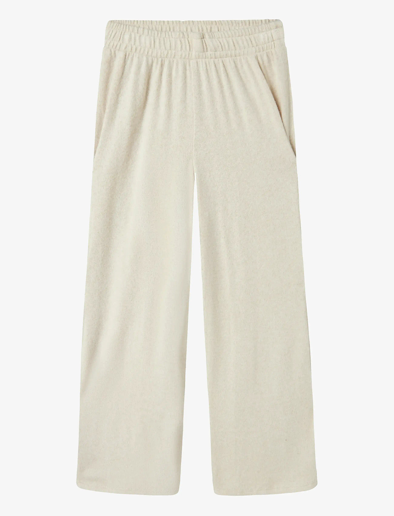 name it - NKFKATHLIN WIDE PANT - bukser - peyote melange - 0