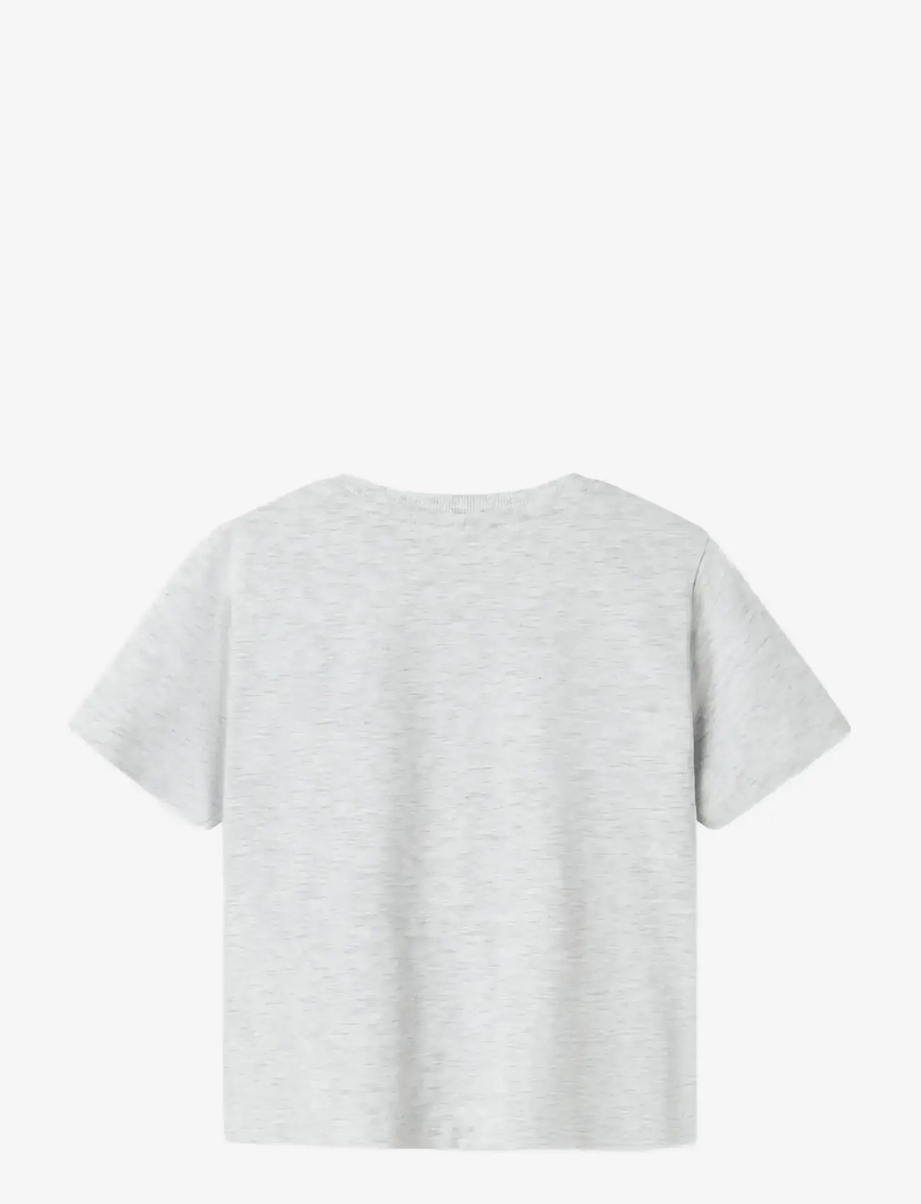 name it - NMMKEITH SS NREG TOP BOX - kortärmade t-shirts - light grey melange - 2