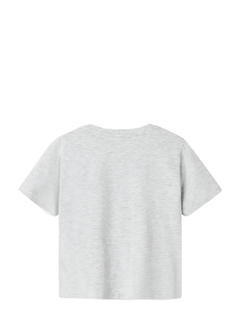 name it - NMMKEITH SS NREG TOP BOX - kortärmade t-shirts - light grey melange - 2