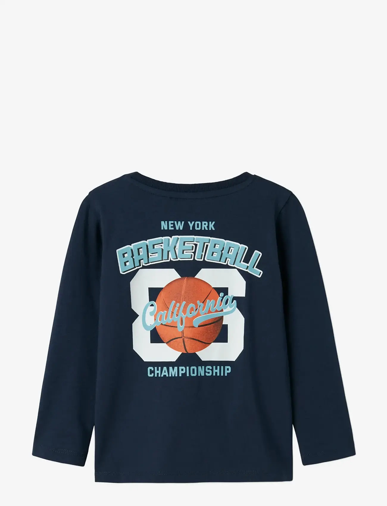 name it - NMMKNOXO LS TOP - pitkähihaiset t-paidat - navy blazer - 2