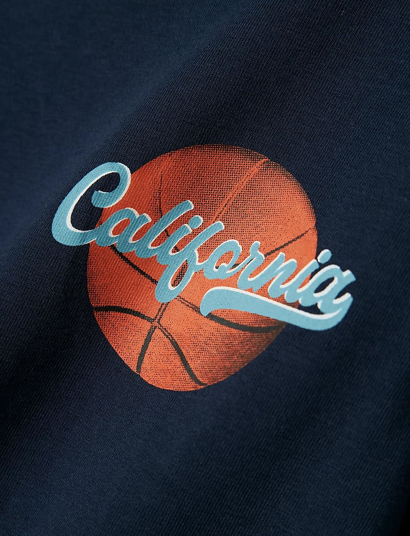 name it - NMMKNOXO LS TOP - pitkähihaiset t-paidat - navy blazer - 3