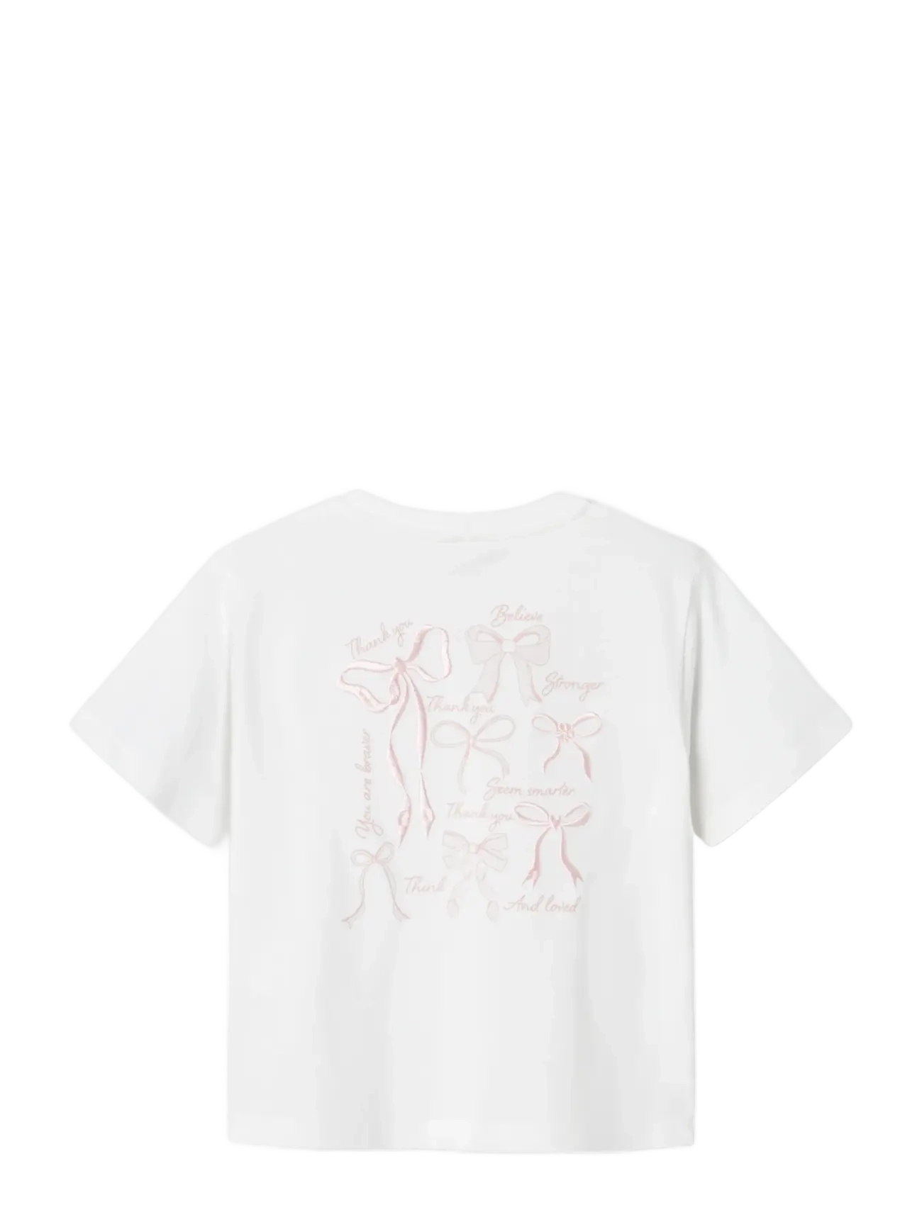 name it - NMFKATALIN NREG SS TOP - bright white - 2