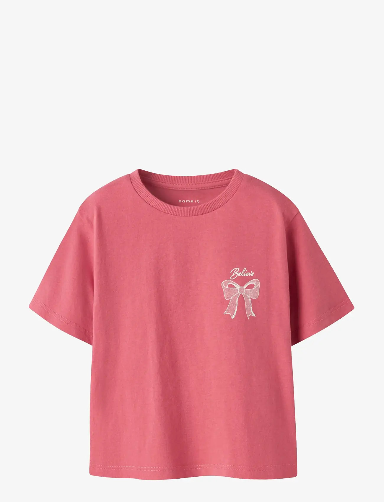 name it - NMFKATALIN NREG SS TOP - kortærmede - rapture rose - 0