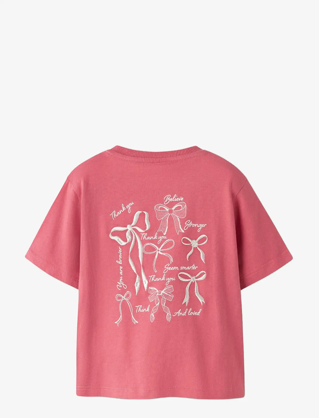 name it - NMFKATALIN NREG SS TOP - kortærmede - rapture rose - 1