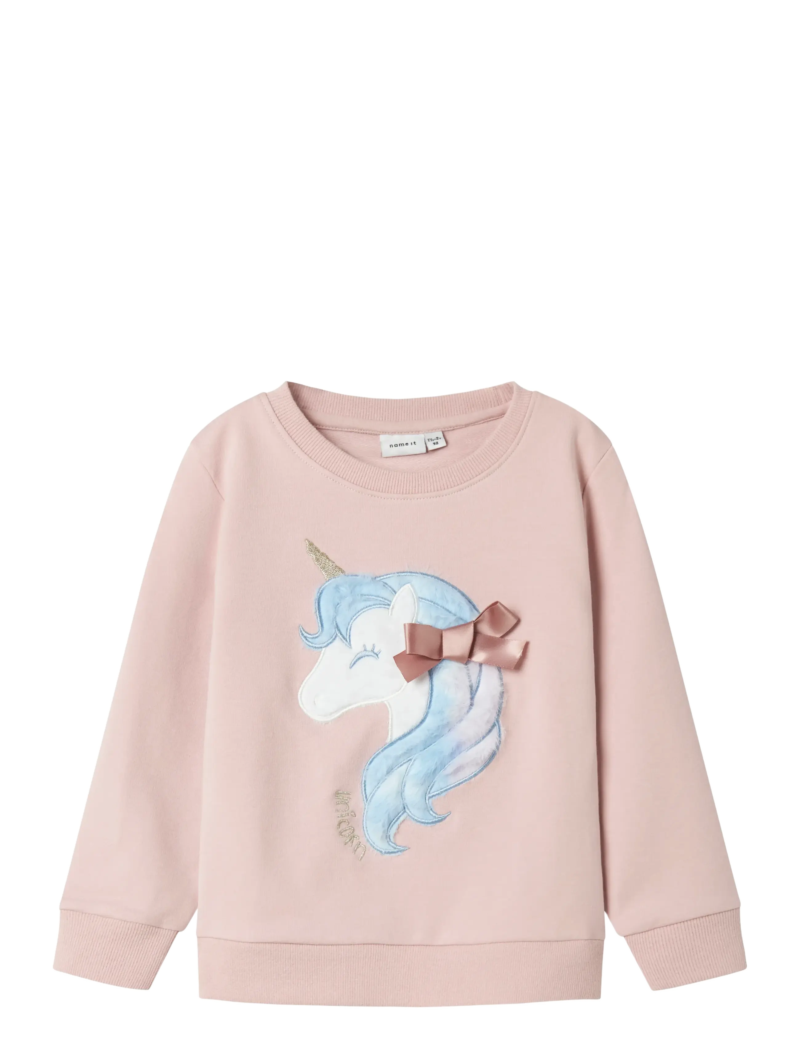 name it NMFKISA SWEAT UNB - Baby 44-92 - BURNISHED LILAC / pink/rose