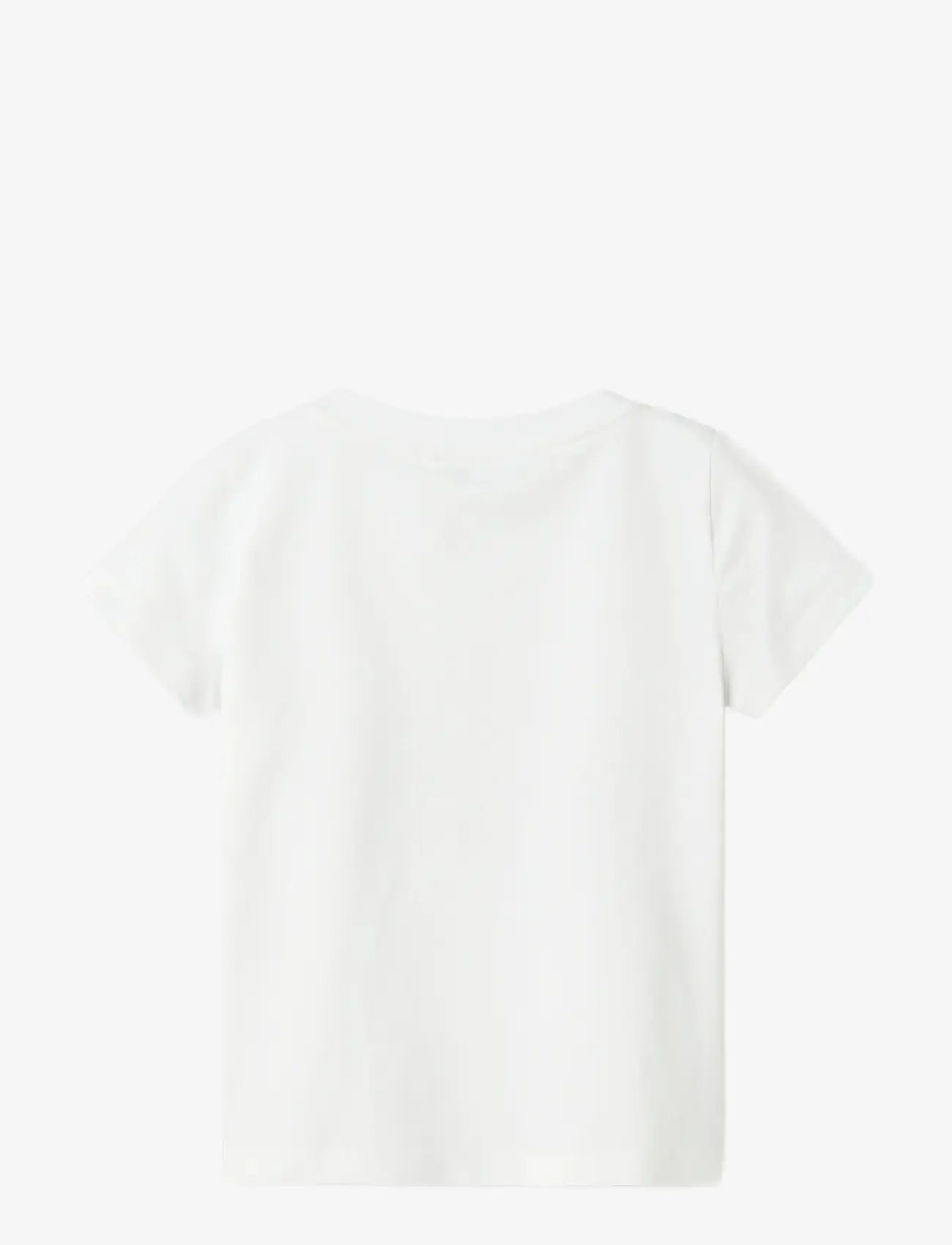 name it - NMFKITTY SS TOP BOX - kortærmede - bright white - 1