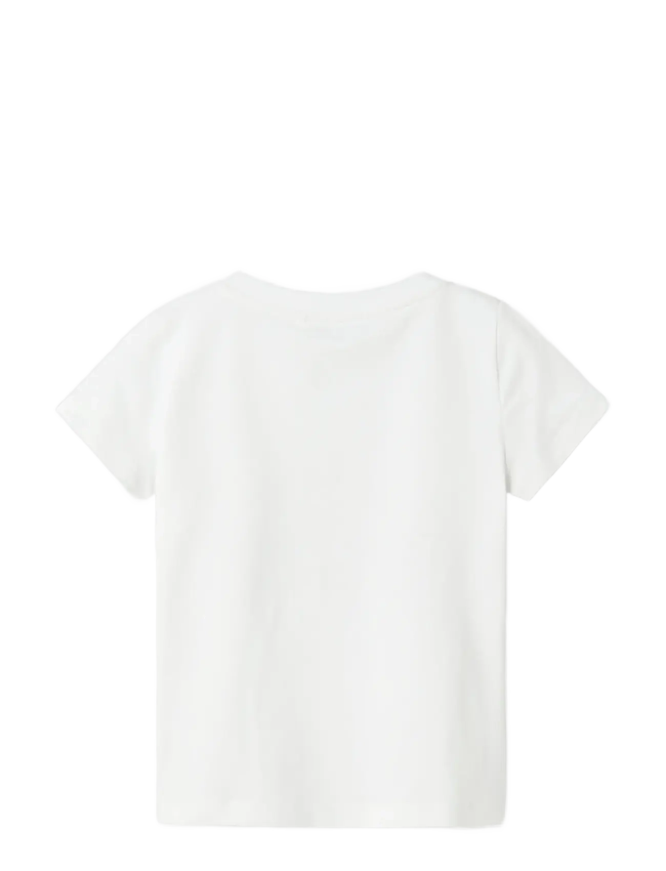 name it - NMFKITTY SS TOP BOX - lühikeste varrukatega t-särgid - bright white - 2