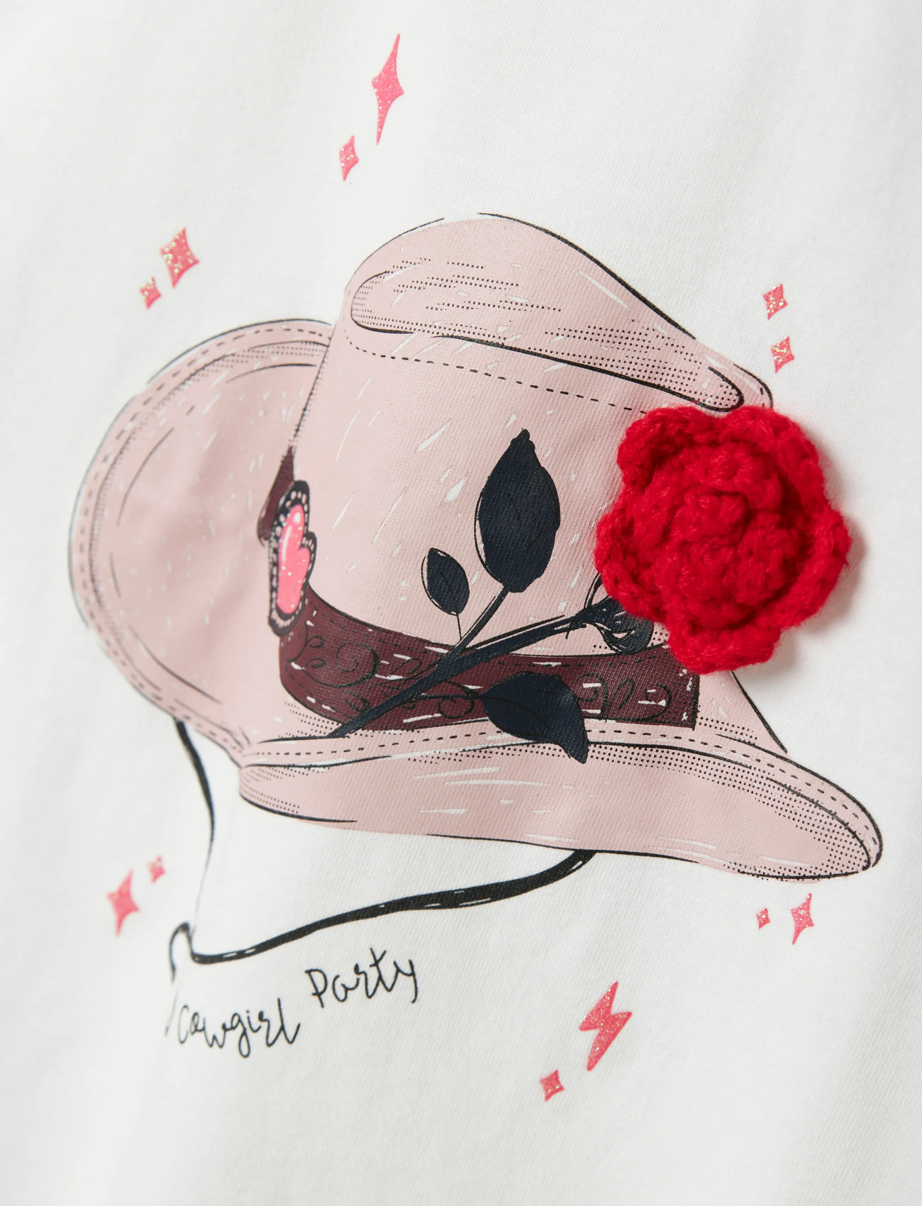 name it - NMFKITTY SS TOP BOX - kortærmede - bright white - 2