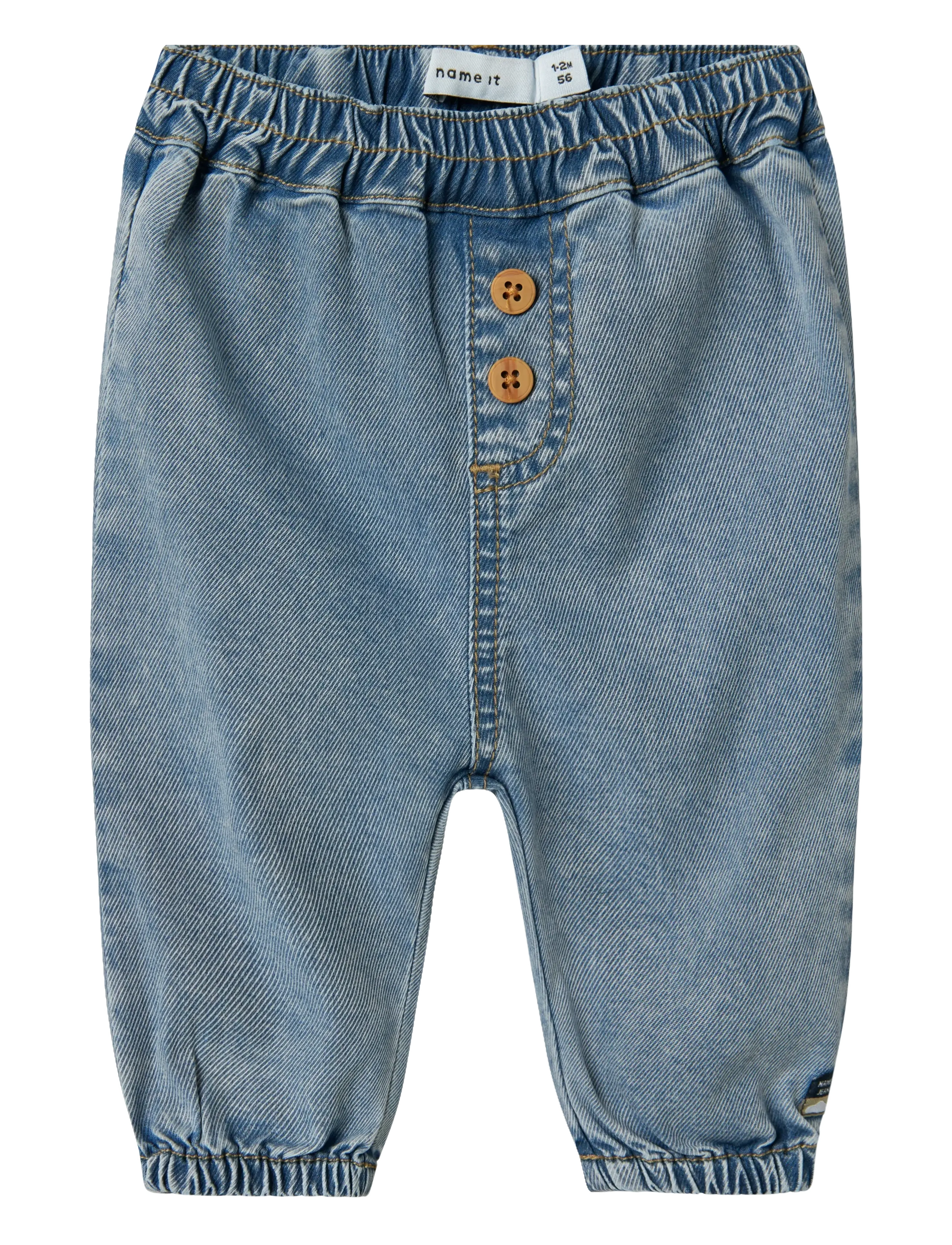 name it NBMBEN BAG R JEANS 8625-YB K - Underdele - LIGHT BLUE DENIM / blue