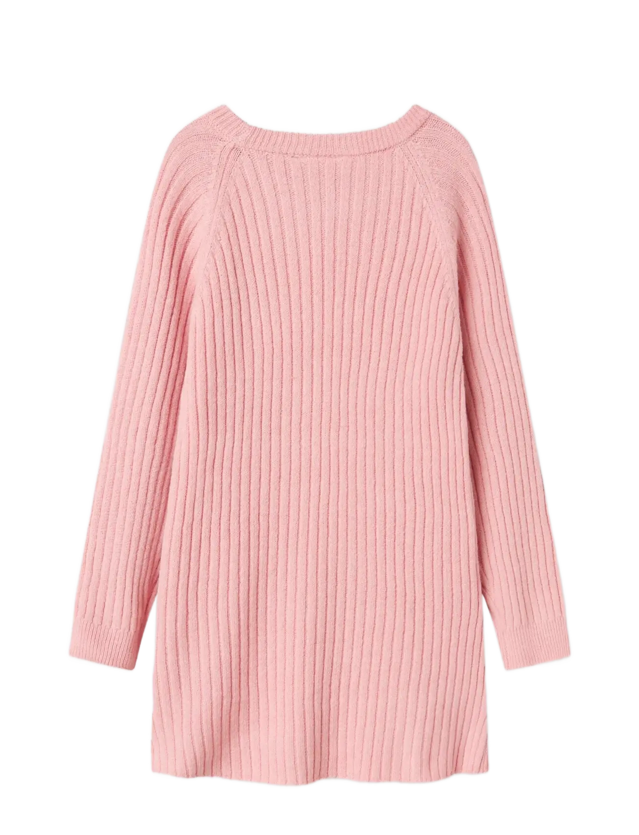 name it - NKFRIKINE LS KNIT DRESS PB - pikkade varrukatega vabaaja kleidid - cradle pink - 2