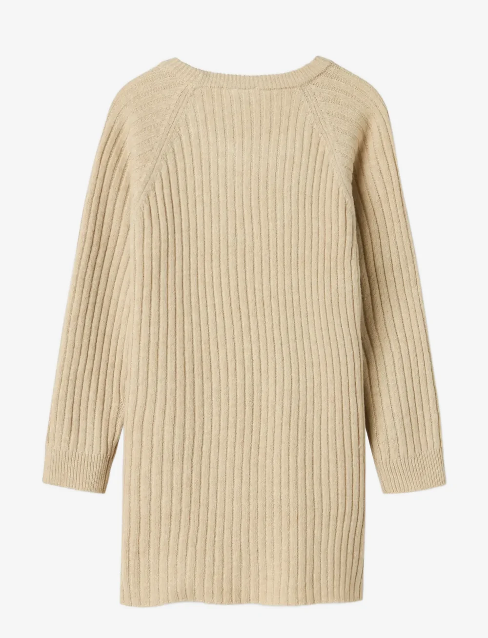 name it - NKFRIKINE LS KNIT DRESS PB - langærmede hverdagskjoler - doeskin - 2