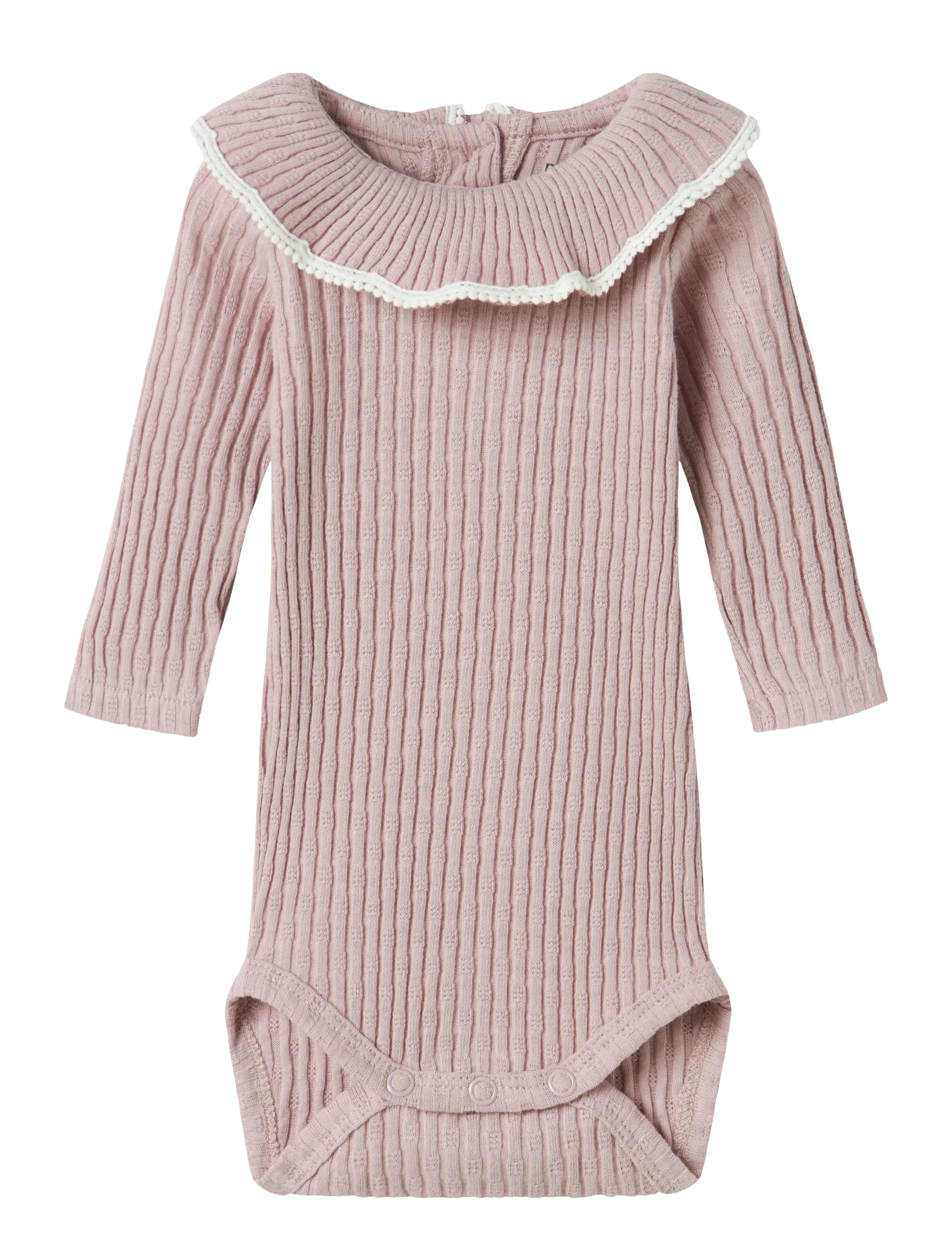 name it NBFKOKKO LS BODY - Riided - BURNISHED LILAC / pink/rose