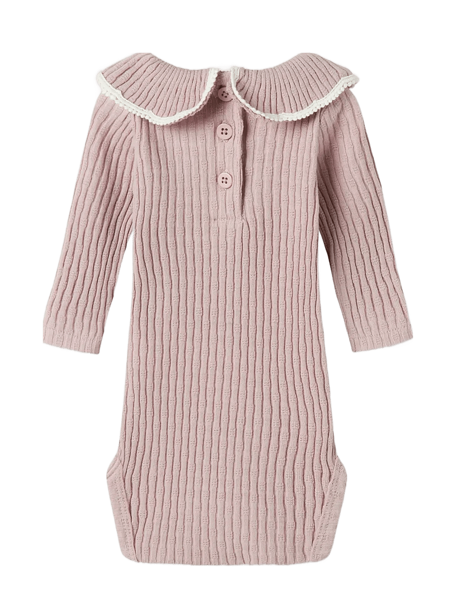 name it - NBFKOKKO LS BODY - pikkade varrukatega bodid - burnished lilac - 1