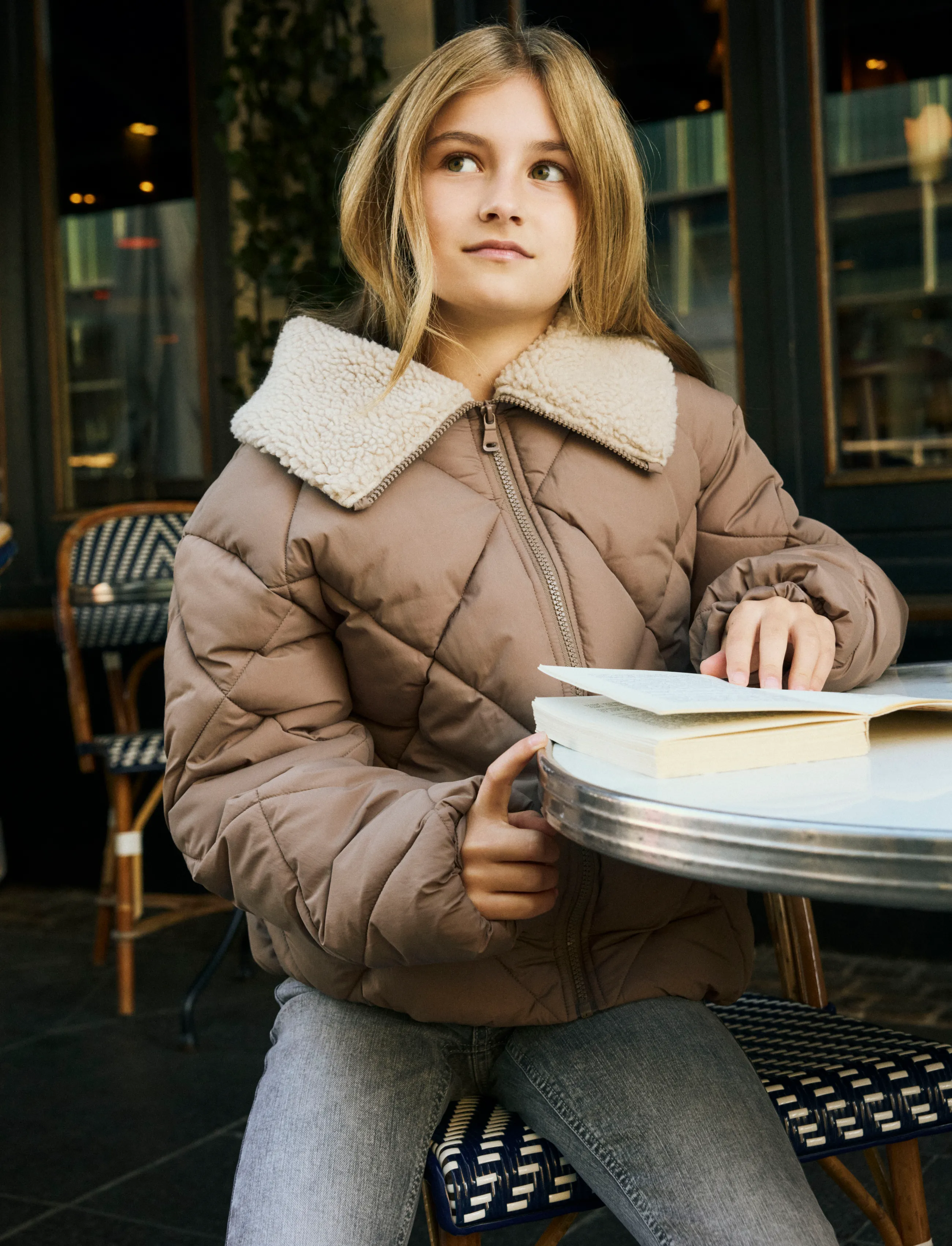 name it - NKFMELBOURNE PUFFER JACKET2 - brown lentil - 2