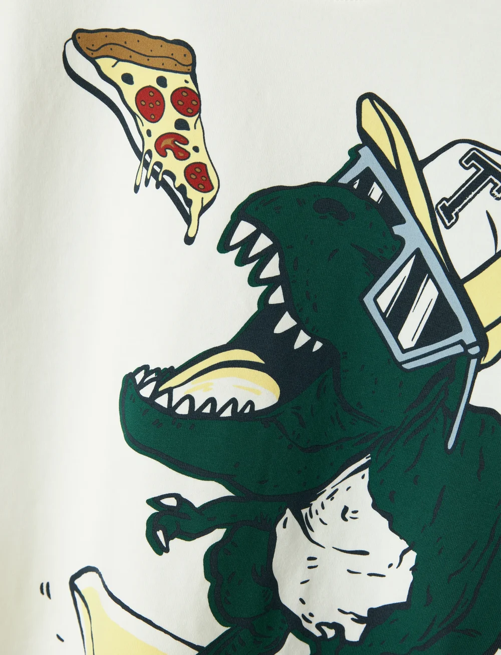 name it - NMMDINO NREG SS TOP 2P - kurzärmelige - cloud dancer - 3