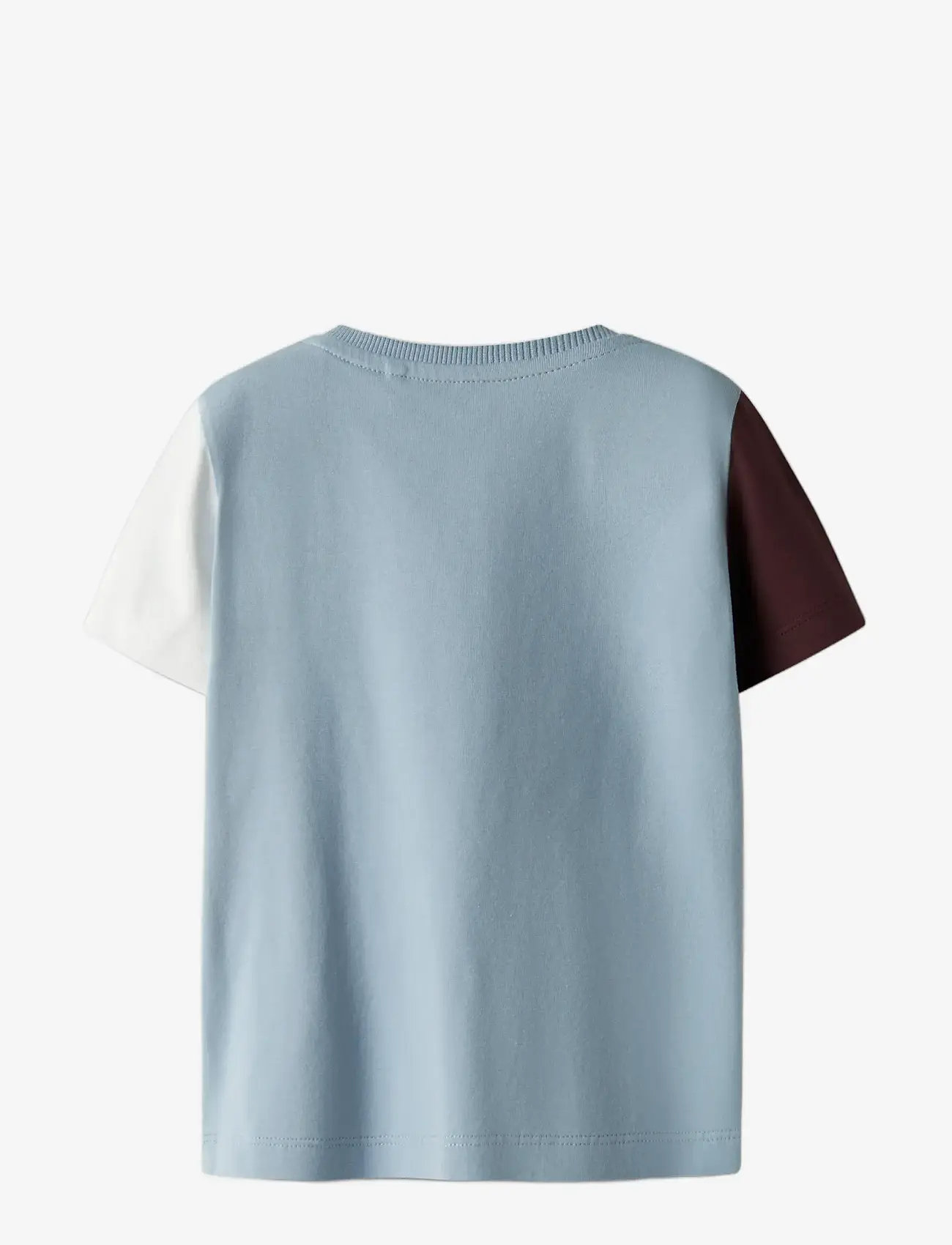 name it - NMMKYLER SS TOP BOX - lühikeste varrukatega t-särgid - dusty blue - 1