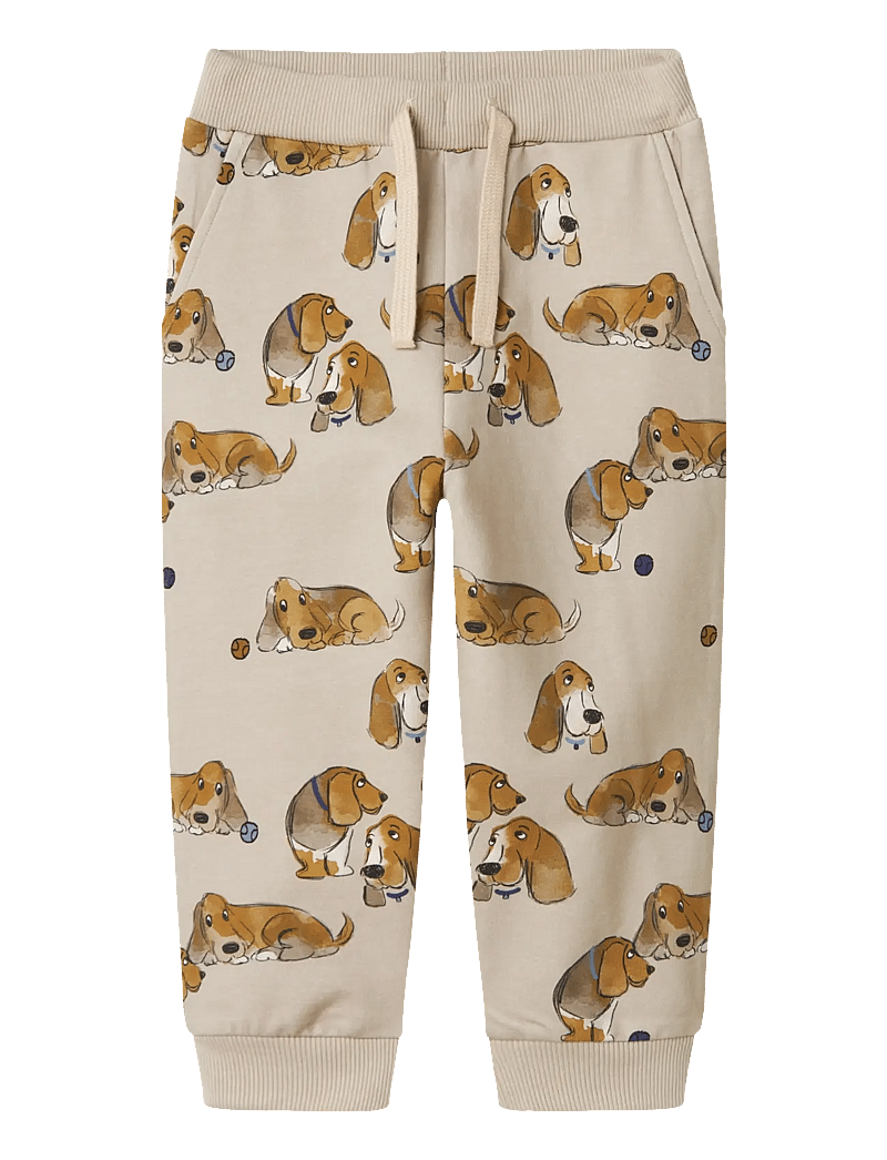 name it - NMMKODY NREG SWEAT PANT UNB - dressipüksid - peyote - 0