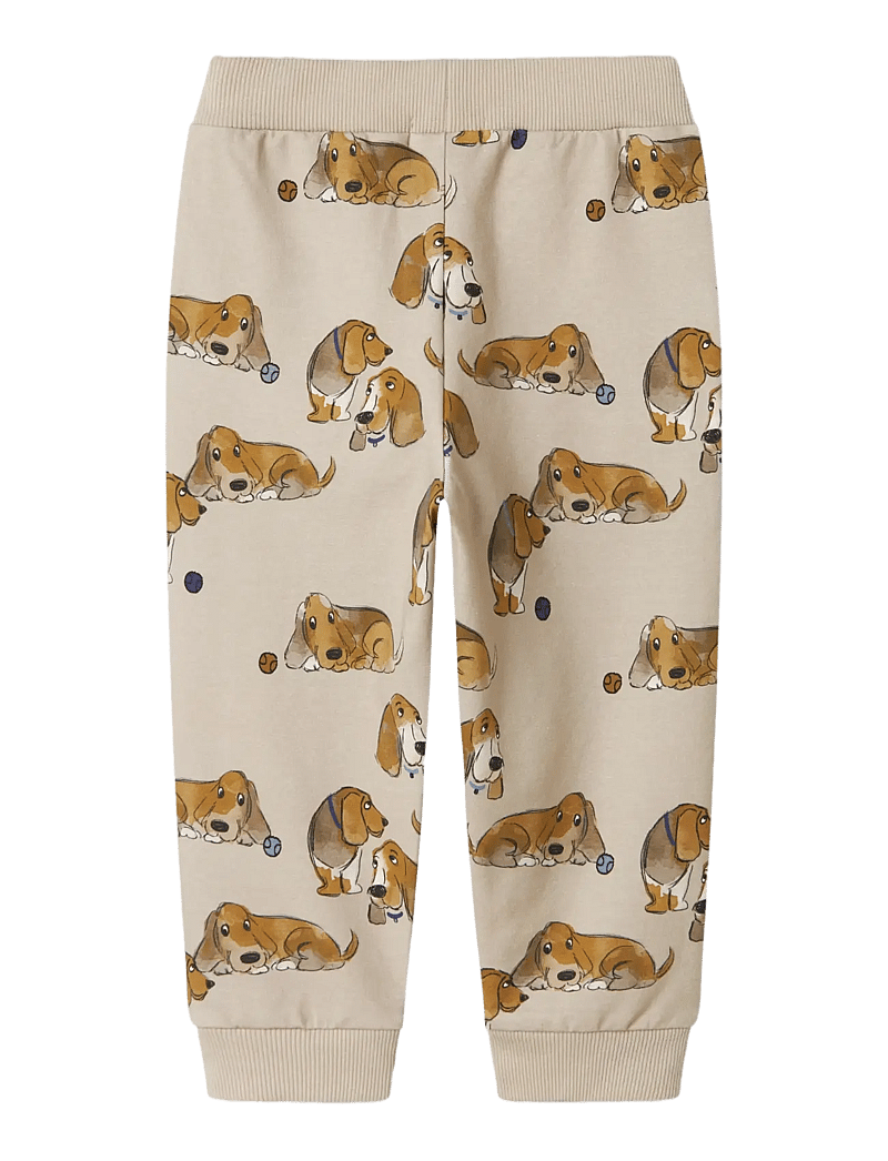 name it - NMMKODY NREG SWEAT PANT UNB - dressipüksid - peyote - 1