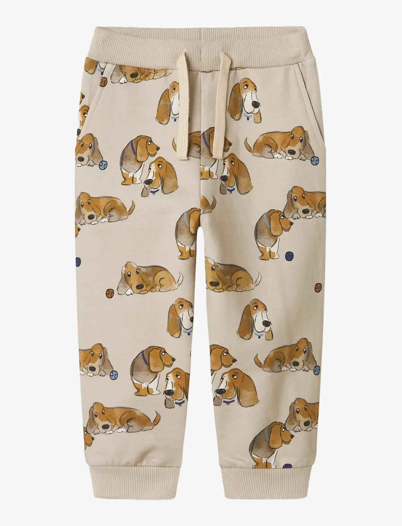 name it - NMMKODY NREG SWEAT PANT UNB - dressipüksid - peyote - 2