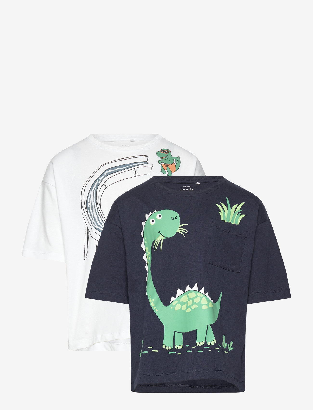 name it - NMMVILIAN 2P SS RLX TOP - navy blazer - 0