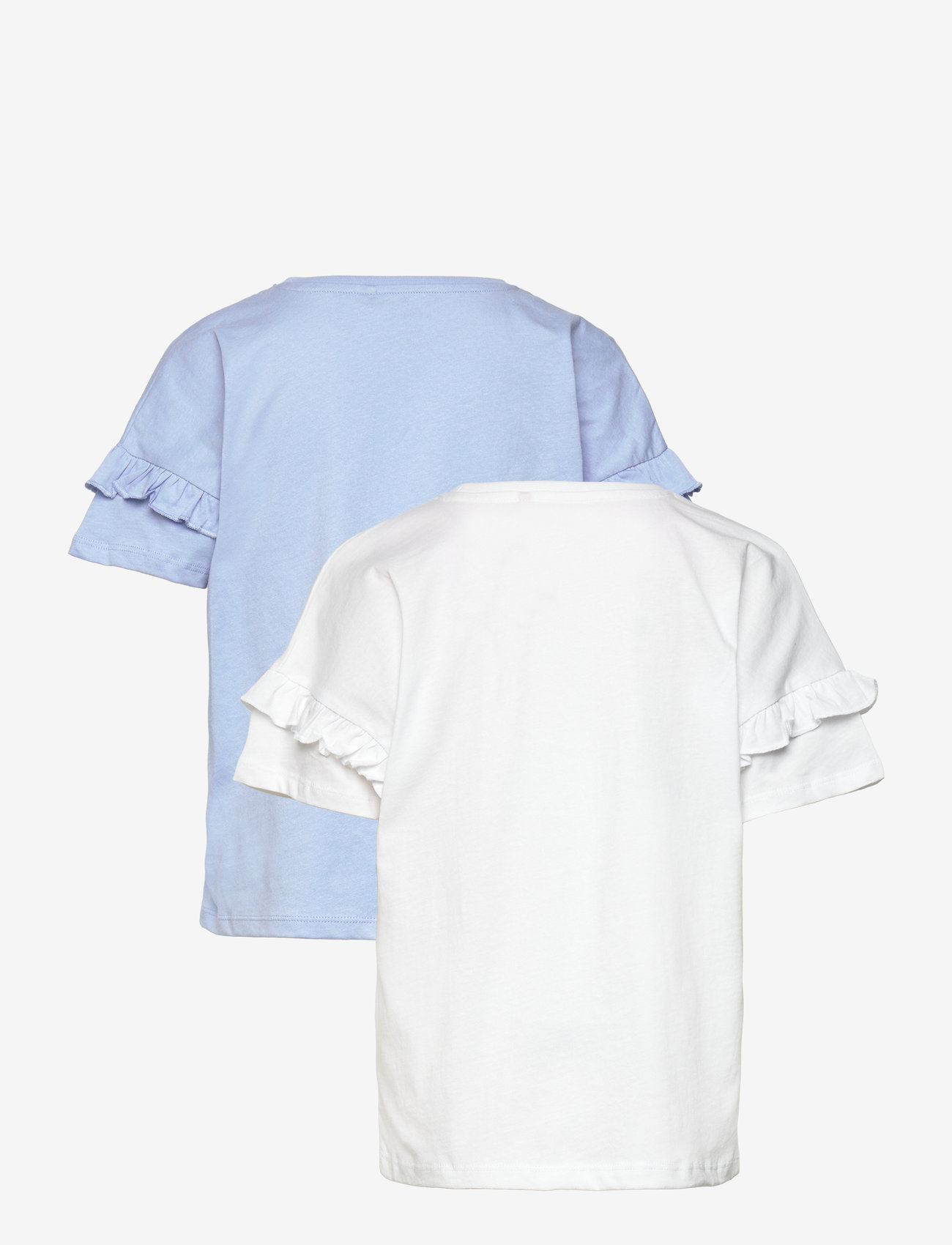 name it - NMFVILENA 2P SS RLX TOP - efterårstøj - serenity - 4