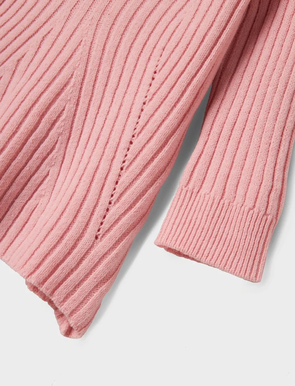 name it - NMFRIKINE LS KNIT DRESS PB - langærmede hverdagskjoler - cradle pink - 3