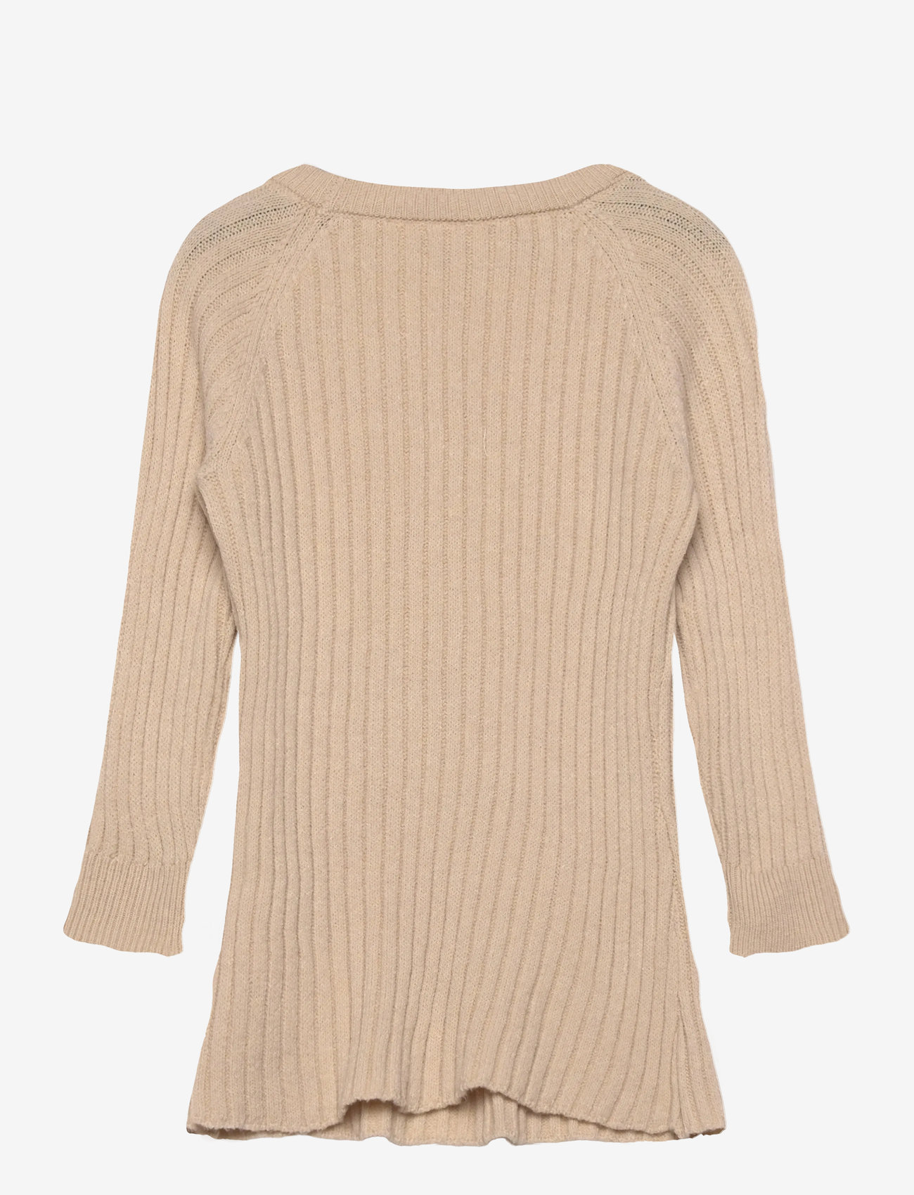 name it - NMFRIKINE LS KNIT DRESS PB - langærmede hverdagskjoler - doeskin - 2
